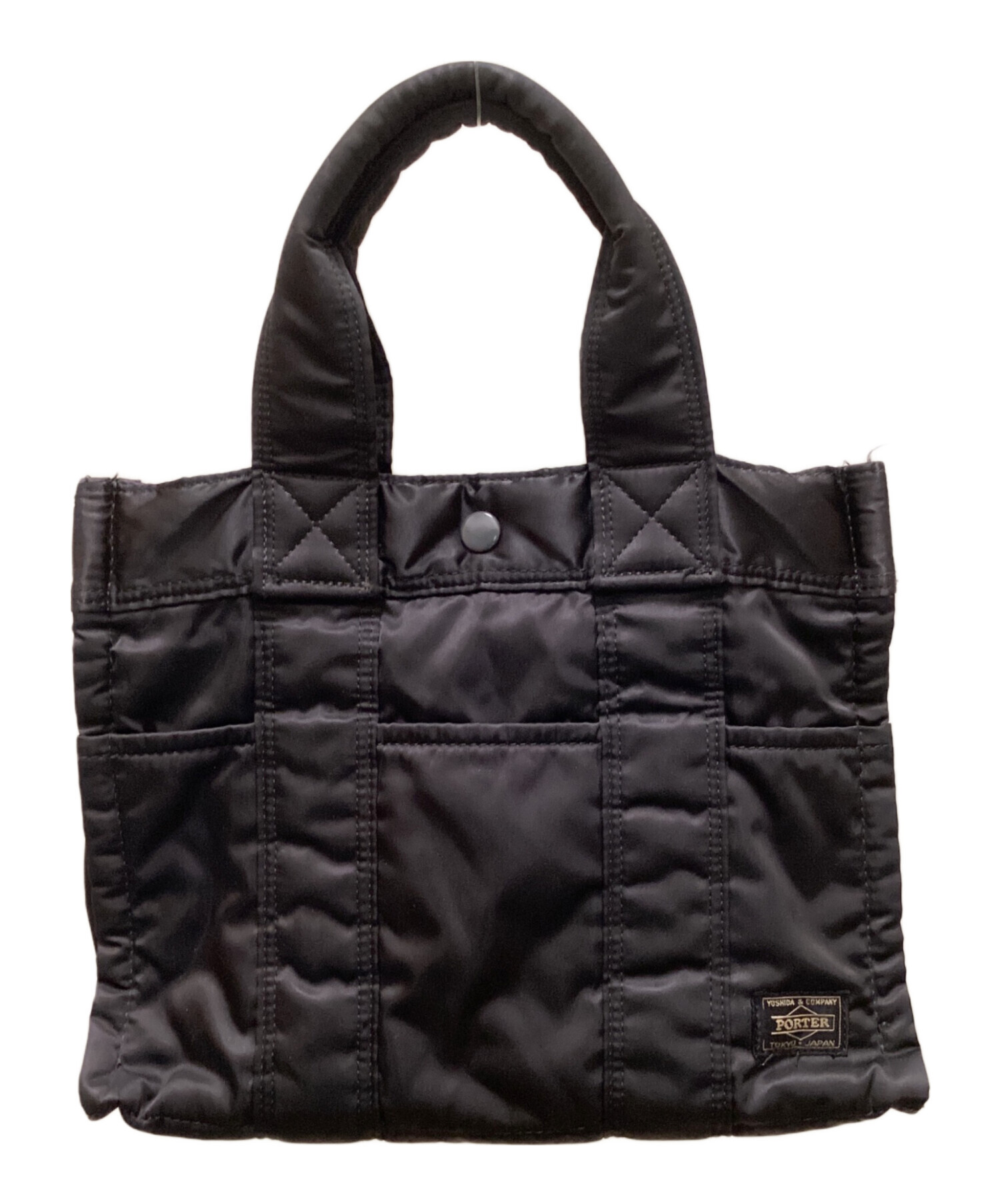 中古・古着通販】PORTER (ポーター) タンカー ハンドバッグ ブラック 