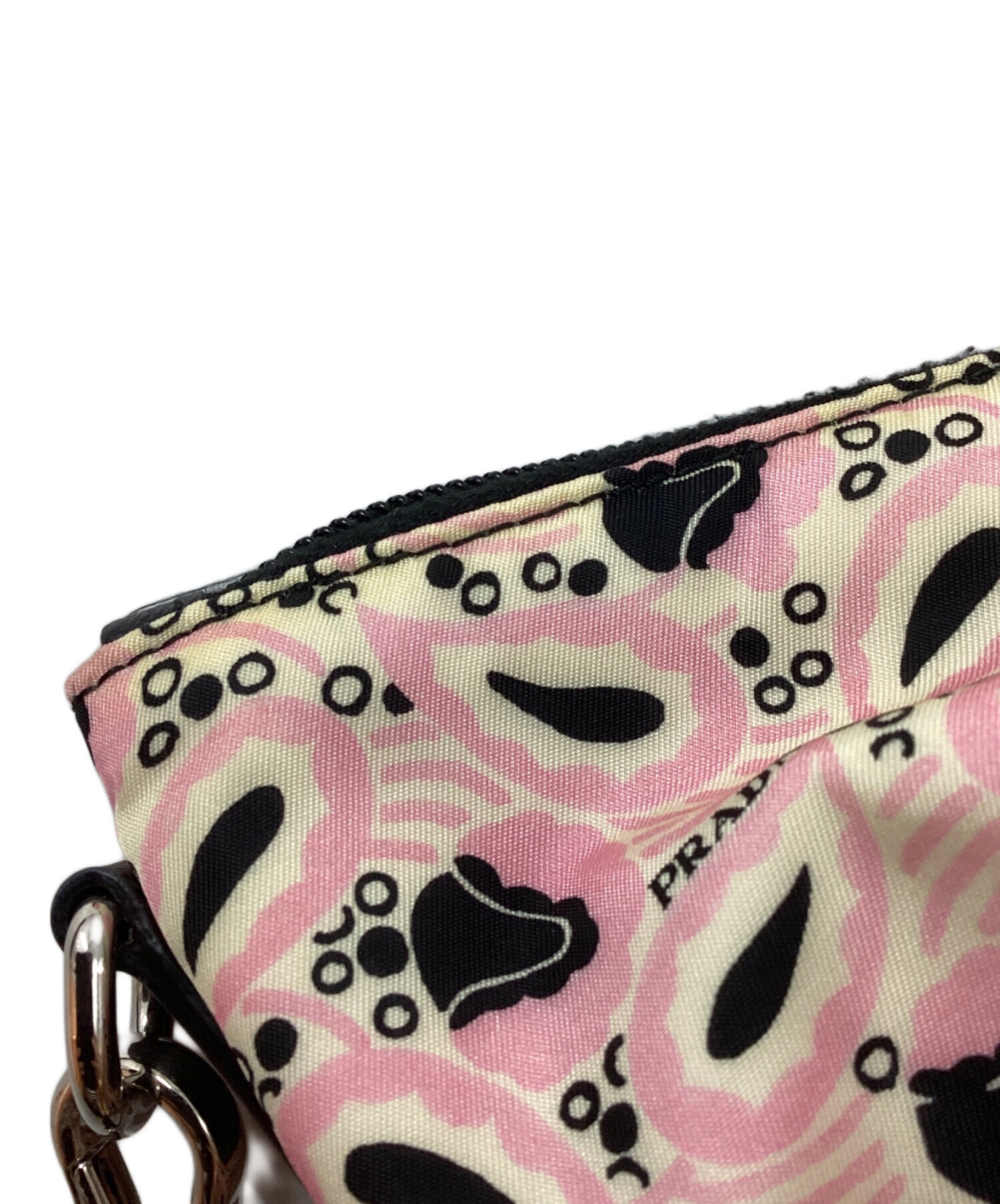 中古・古着通販】PRADA (プラダ) フラワープリント2WAYトートバッグ
