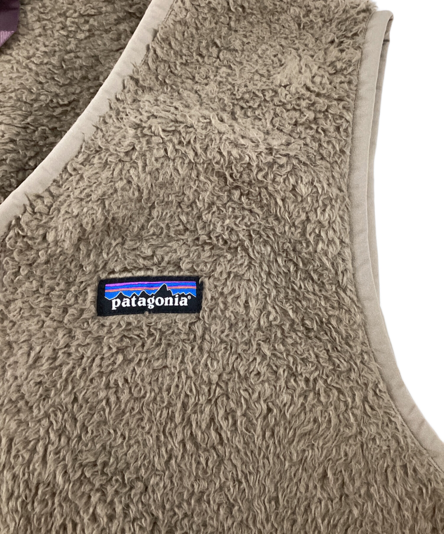 patagonia パタゴニア ロスガトス フリースベスト アウトドア ベージュ(レディース M)中古 古着 V6272 中古・古着通販】Patagonia (パタゴニア) ロス・ガトス・ベスト
