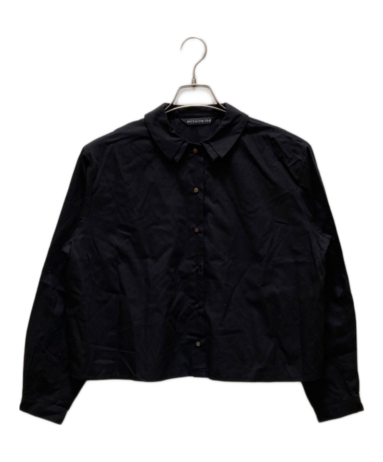 中古・古着通販】mizuiro-ind (ミズイロインド) ダブルカラーシャツ