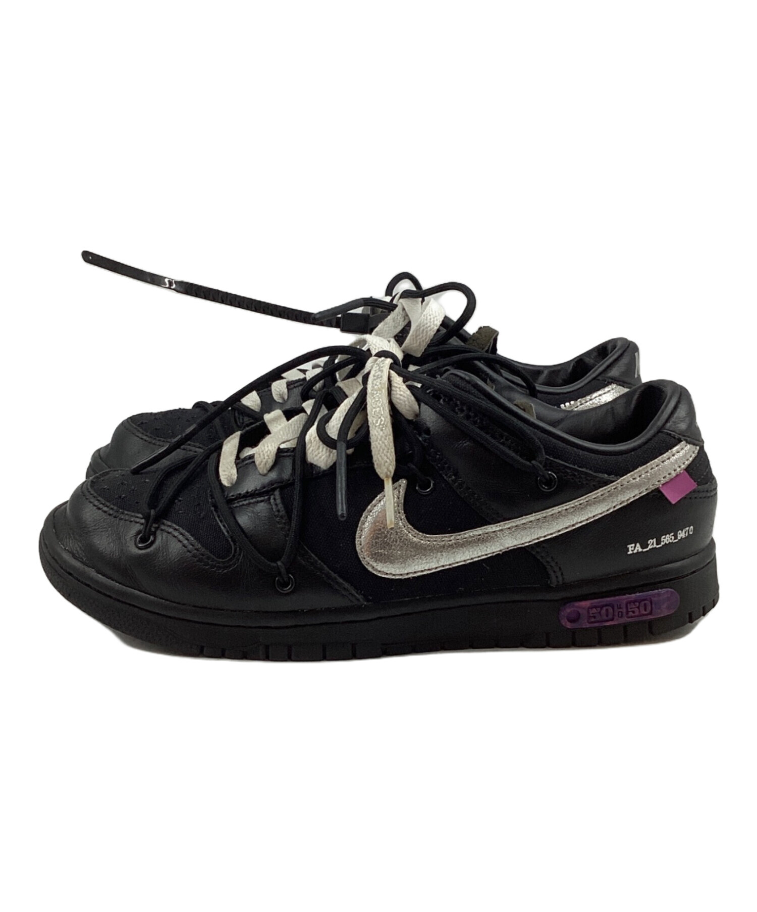 中古・古着通販】NIKE (ナイキ) OFFWHITE (オフホワイト) ダンク ロー 