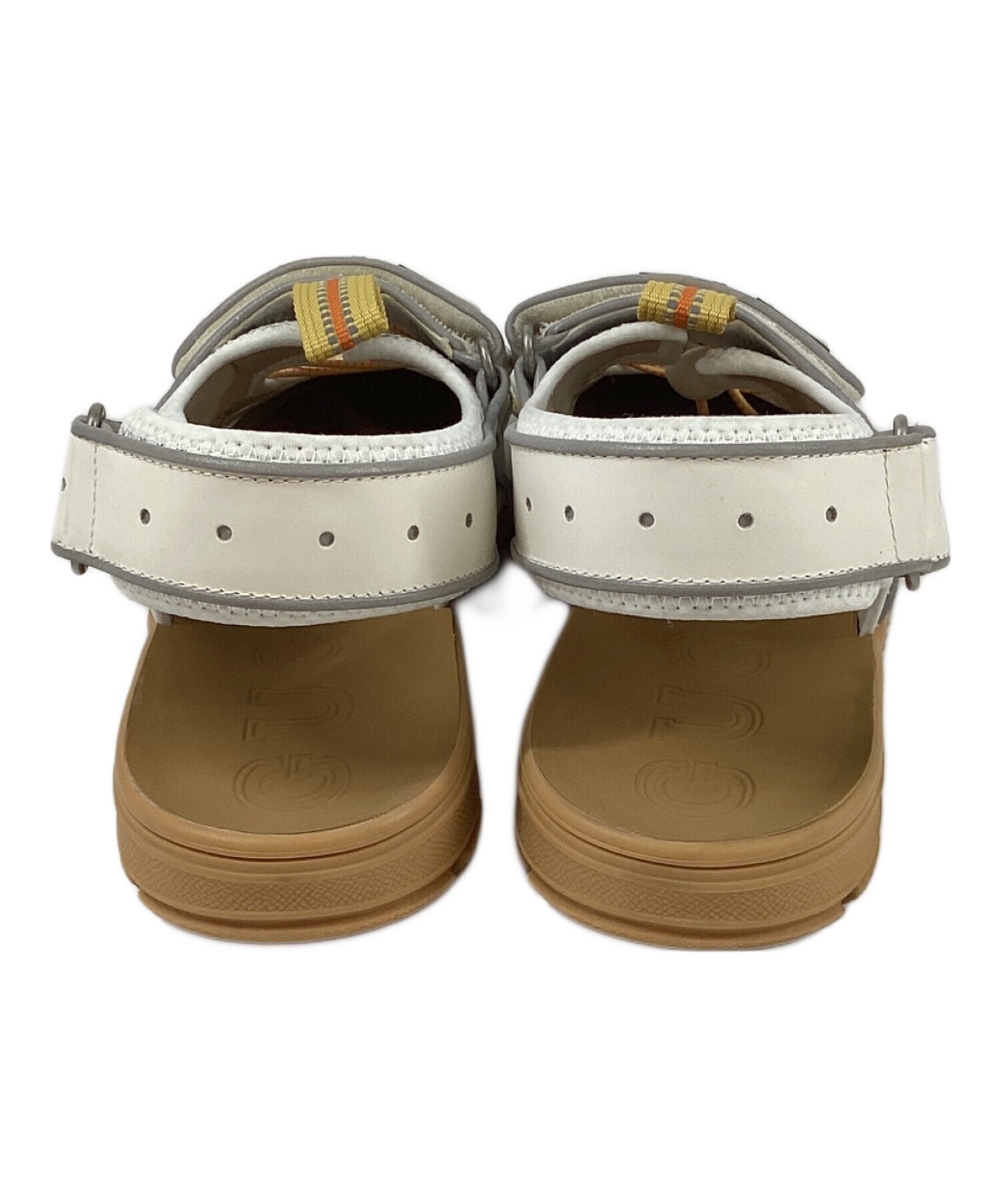 中古・古着通販】GUCCI (グッチ) リフレクトベルクロサンダル ホワイト 