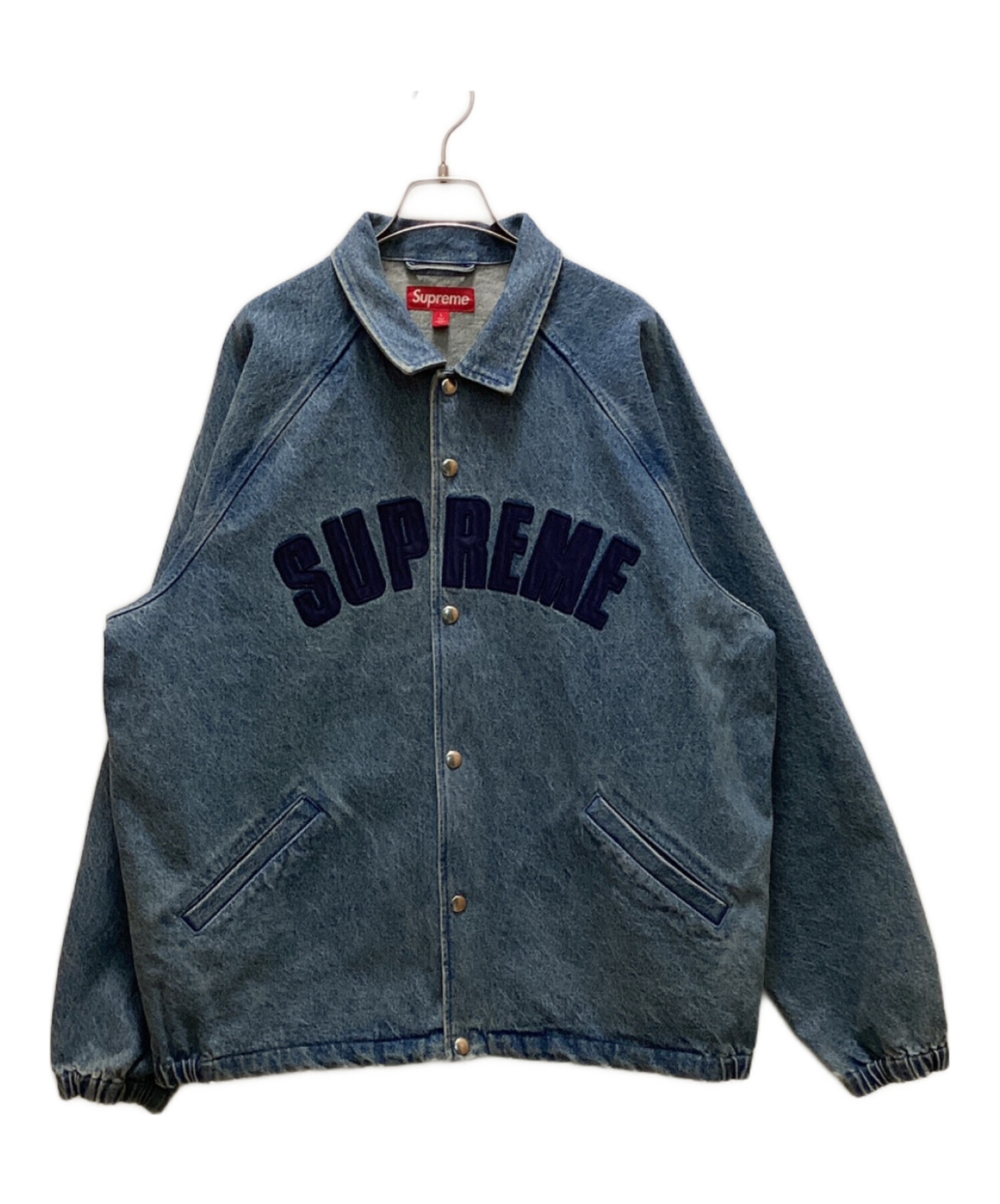 早い者勝新品試着☆シュプリームアーチロゴフローラルベースボールシャツセットアップ 中古・古着通販】Supreme (シュプリーム) アーチロゴデニムコーチ