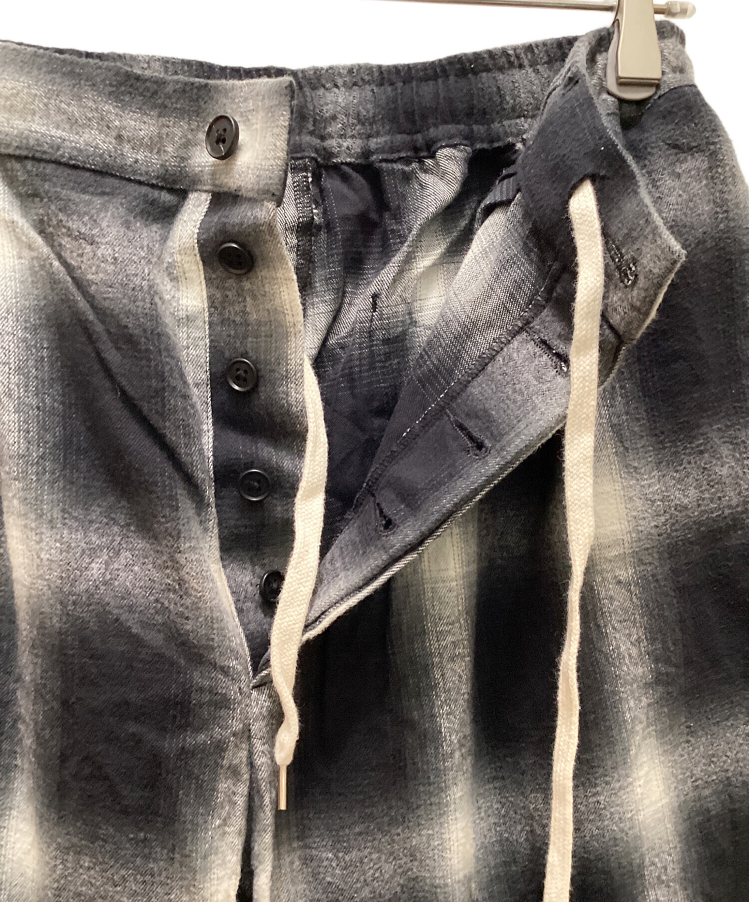 キネマ kinema オンブレチェックパンツ Lサイズ Kinema オンブレ