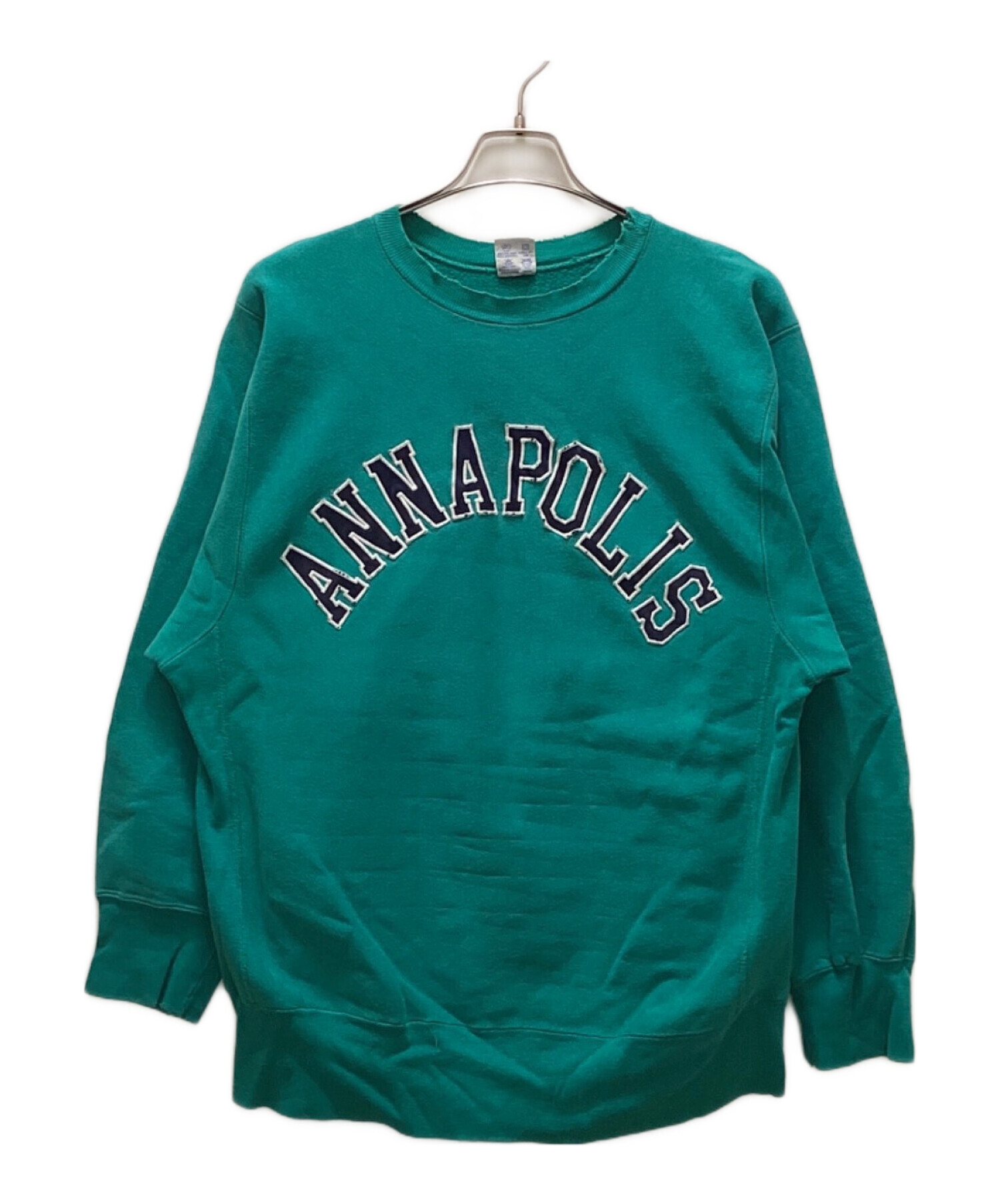 90s champion スウェット グリーン - 90s USA製 Championチャンピオン 