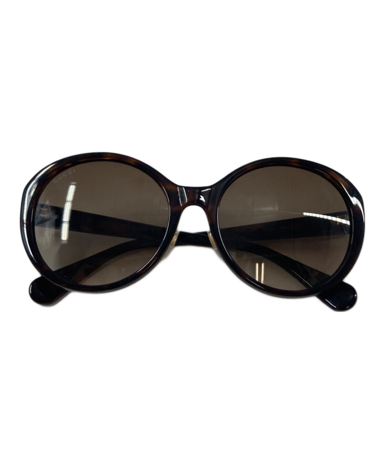 中古・古着通販】GUCCI (グッチ) サングラス ブラウン サイズ:SIZE 56