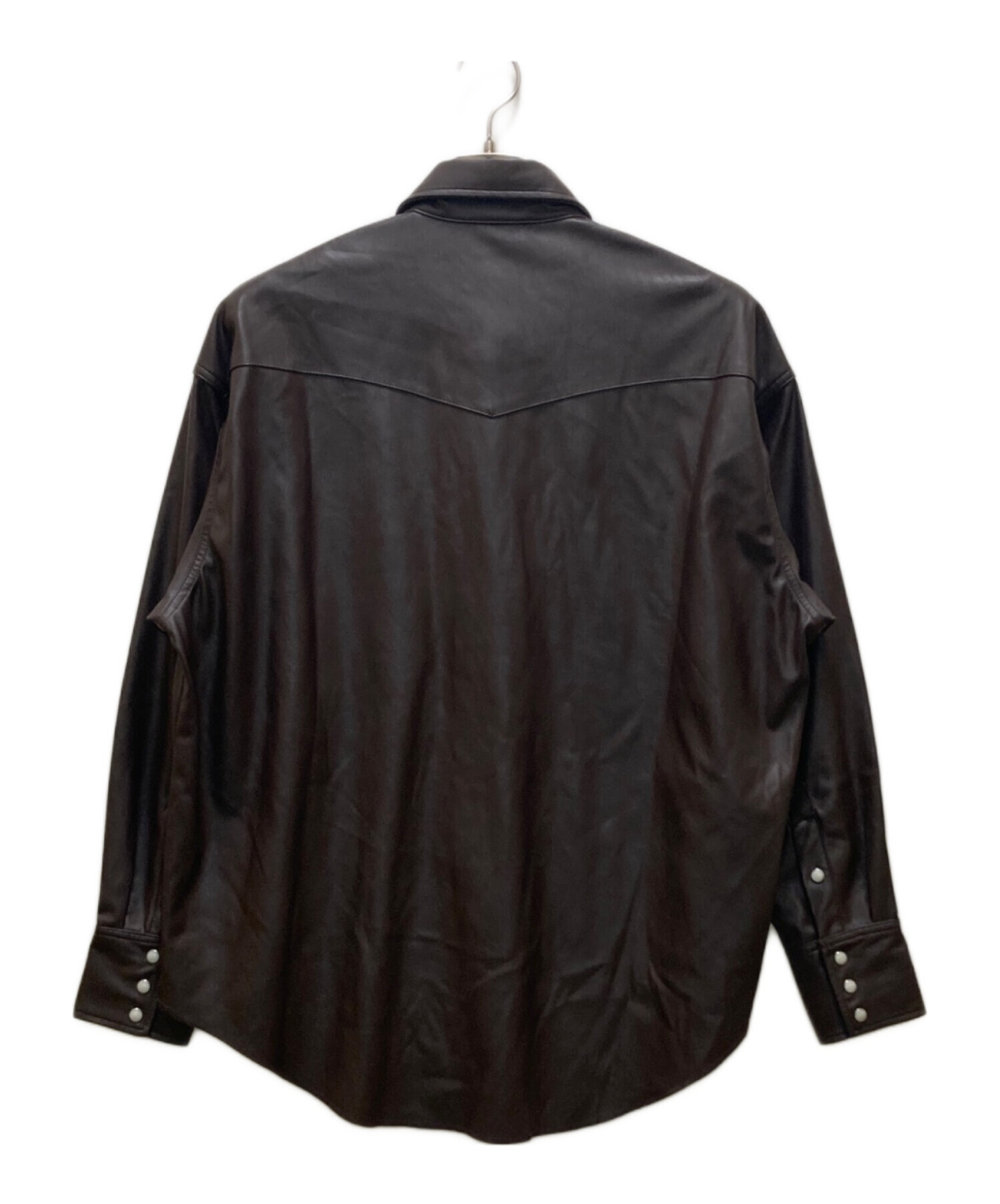 中古・古着通販】Wrangler (ラングラー) フェイクレザーウエスタン 