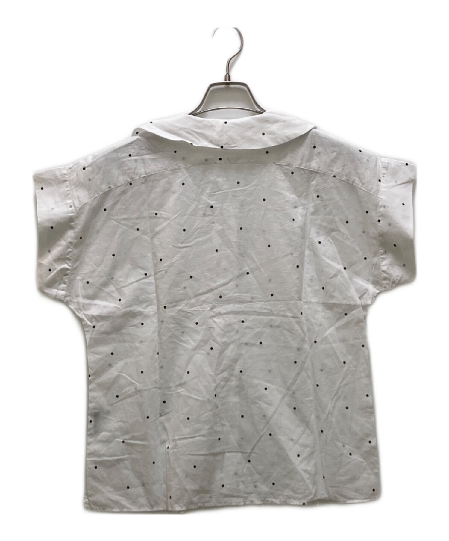 MARGARET HOWELL ドットブラウス