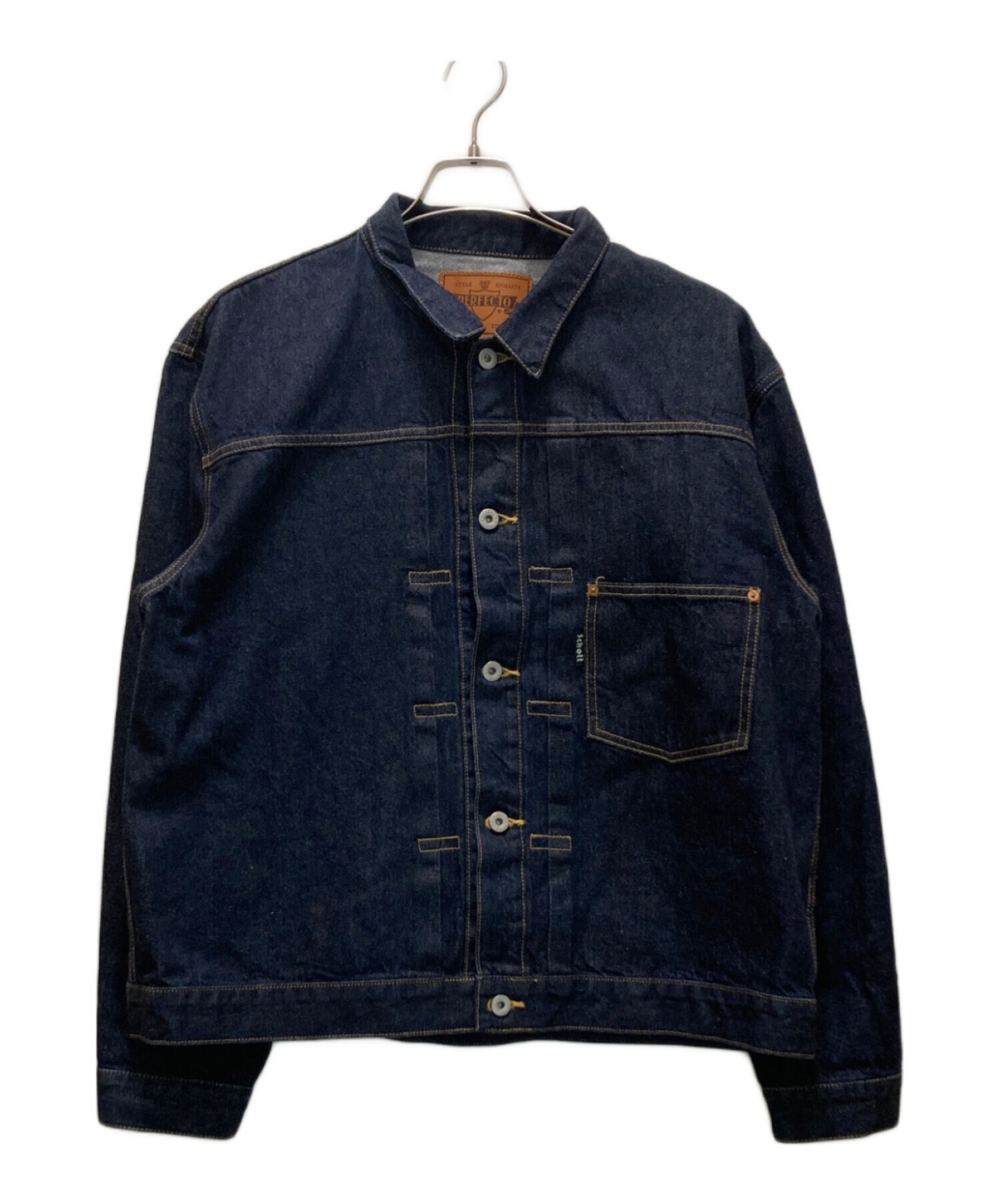 中古・古着通販】Schott (ショット) 1st DENIM JACKET インディゴ 