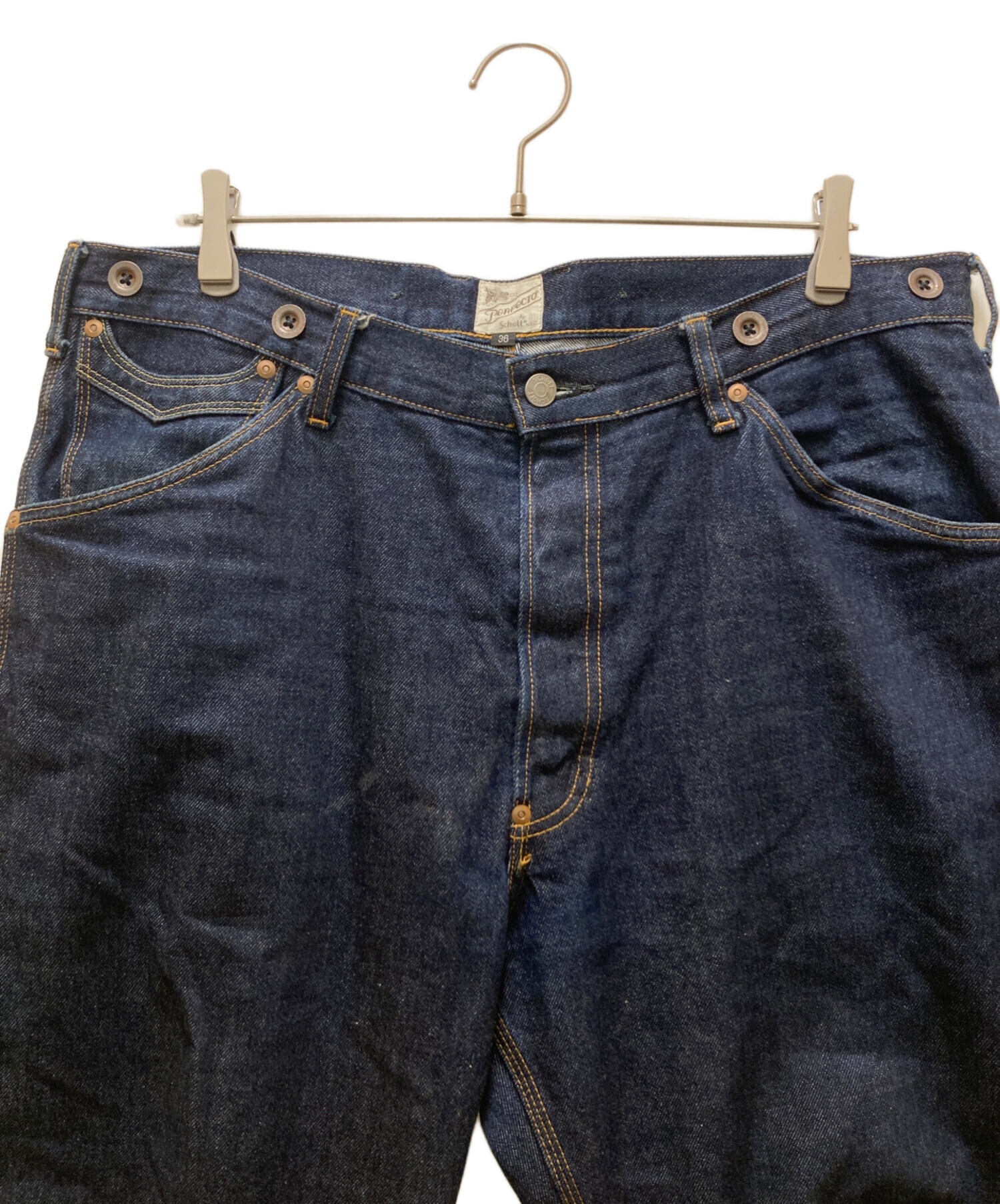 中古・古着通販】Schott (ショット) ワイドシルエットデニム 