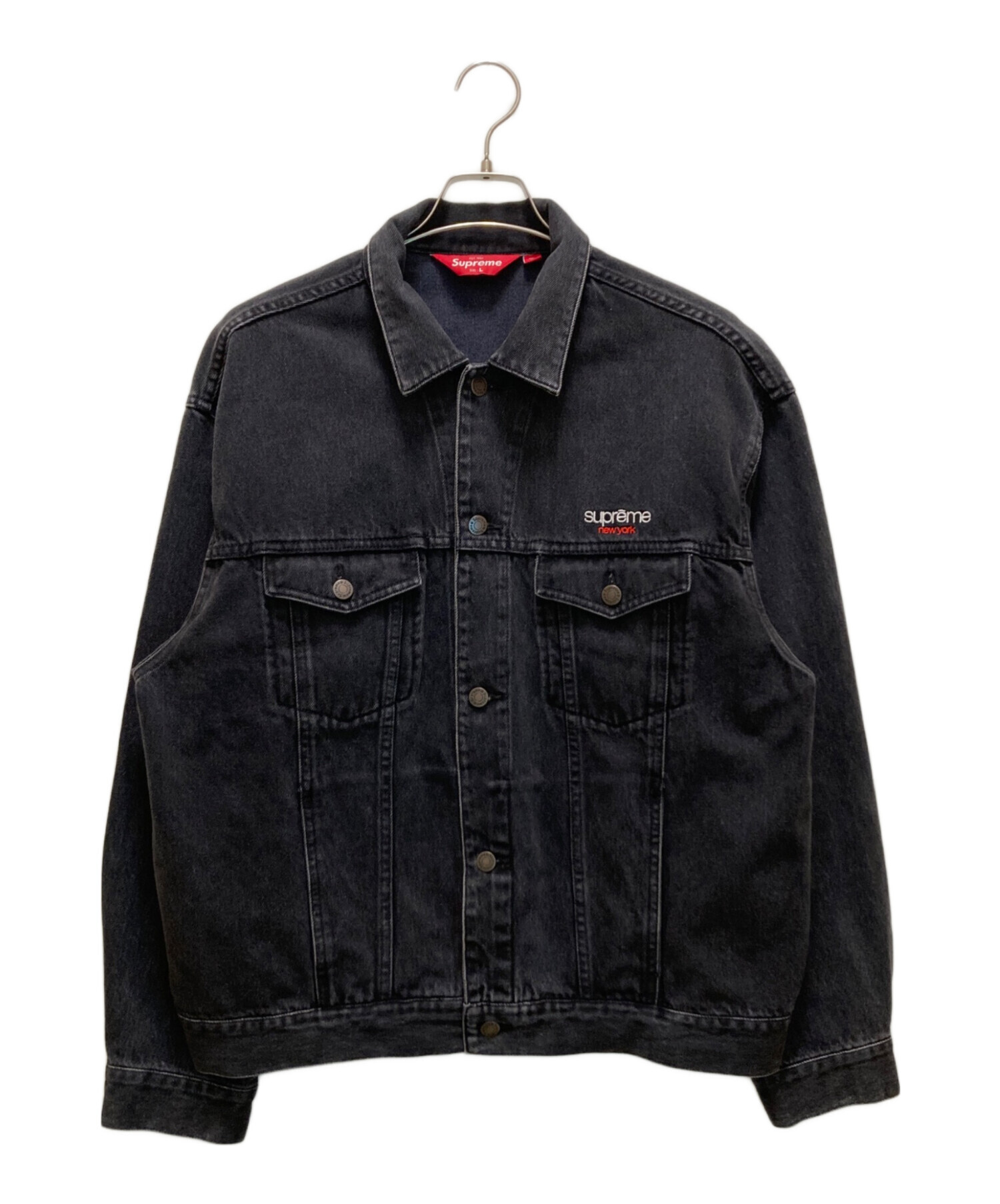 【美品】Supreme デニムジャケット M 楽天市場】M【Supreme 22ss Inset Logo Denim Trucker Jacket Washed