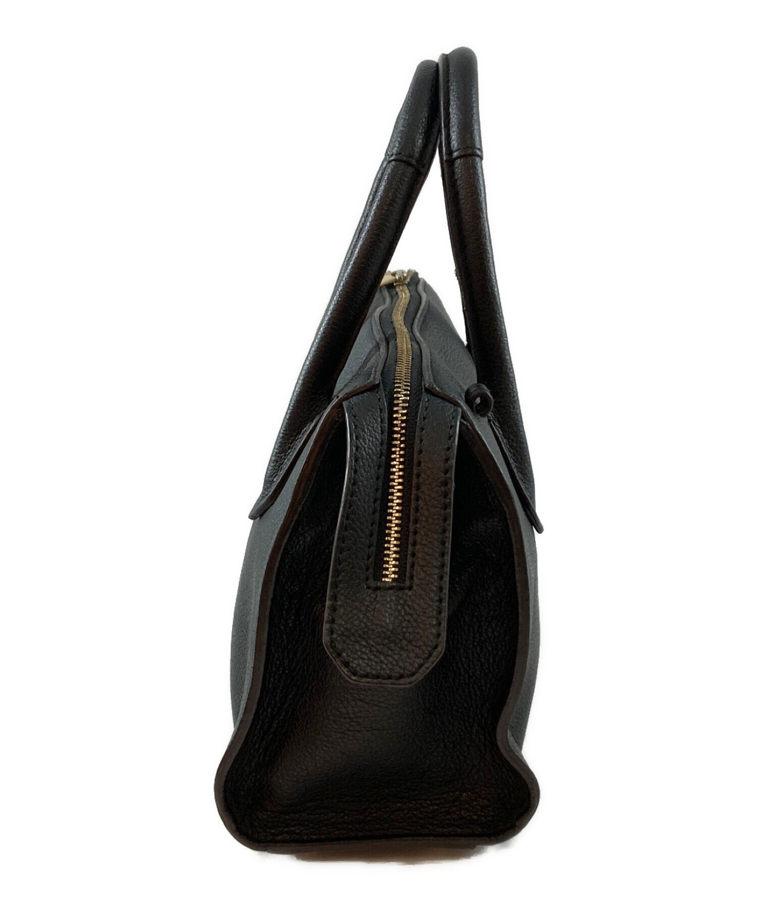 中古・古着通販】FURLA (フルラ) 2WAYレザーハンドバッグ ブラック 