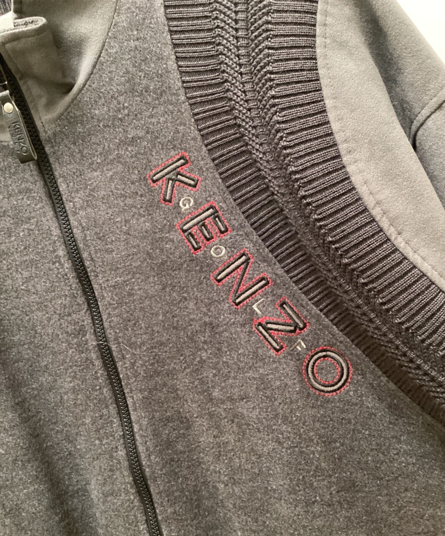 KENZO GOLF ケンゾー ニット プルオーバー ワッペン ヴィンテージ F