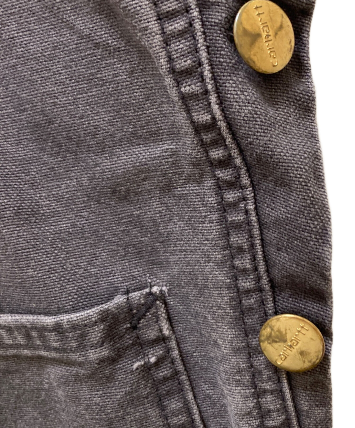 中古・古着通販】CarHartt (カーハート) デニムオーバーオール