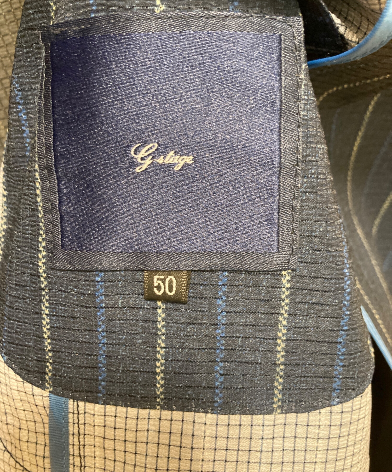 中古・古着通販】G-Stage (ジーステージ) ラペルピン ストライプ2B 