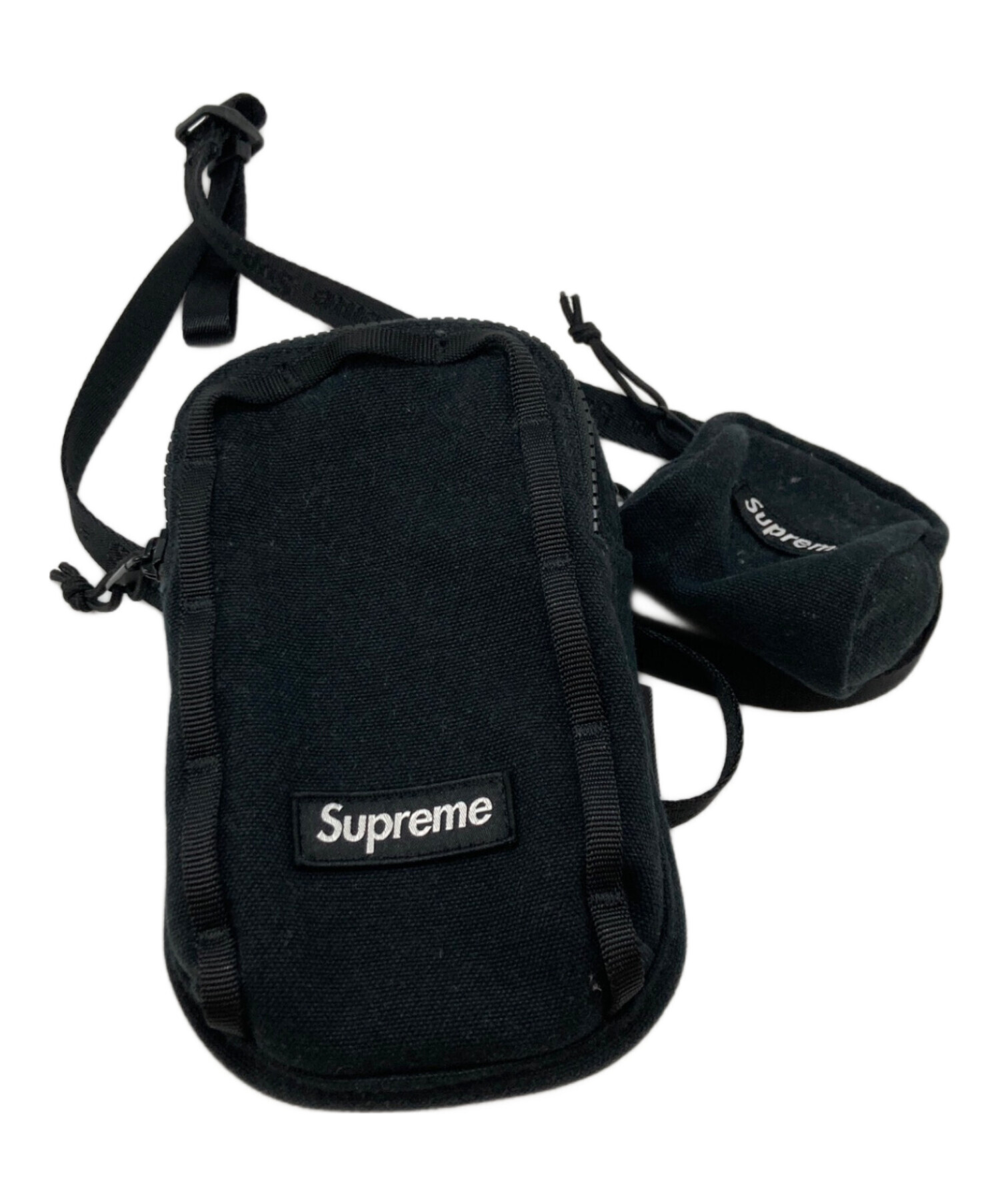 新品未使用　Supreme シュプリーム　ポーチウォレット　コーデュラ　ブラック 中古・古着通販】SUPREME (シュプリーム) カメラバッグ +