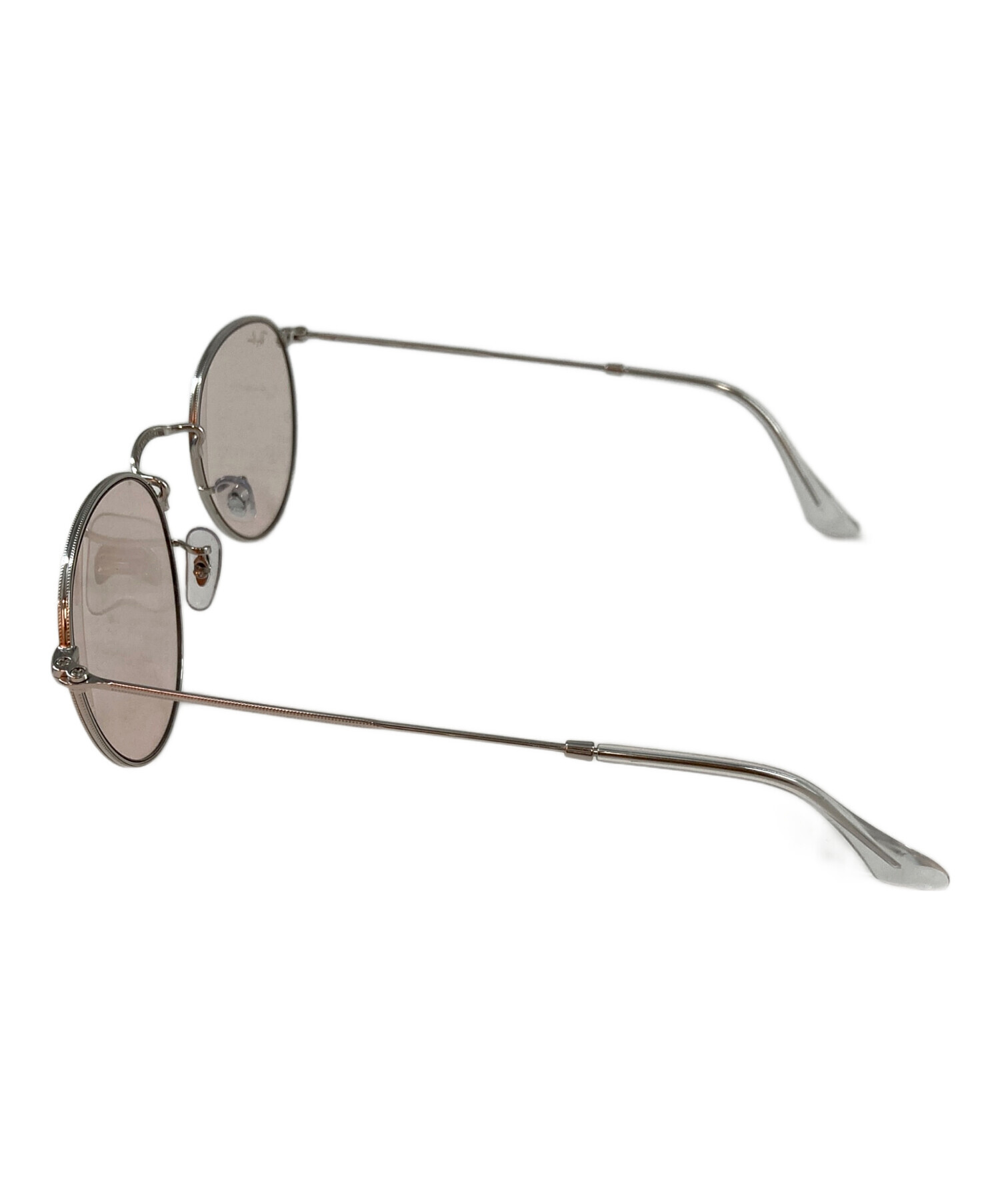 レイバン サングラス アイウェア メタル ブラウン シルバー 美品 70919 レイバン サングラス アイウェア メタル ブラウン シルバー 美品