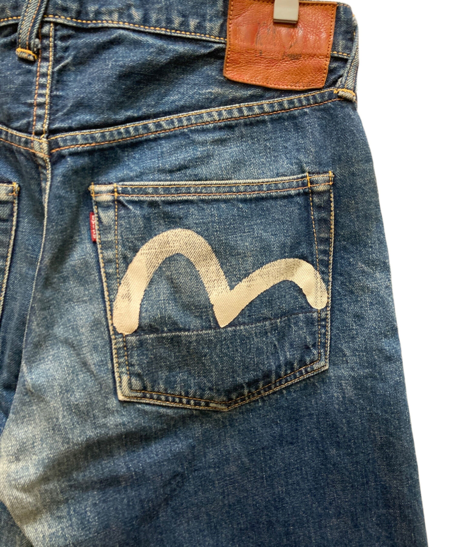 中古・古着通販】EVISU (エヴィス) カモメボタンフライデニムパンツ