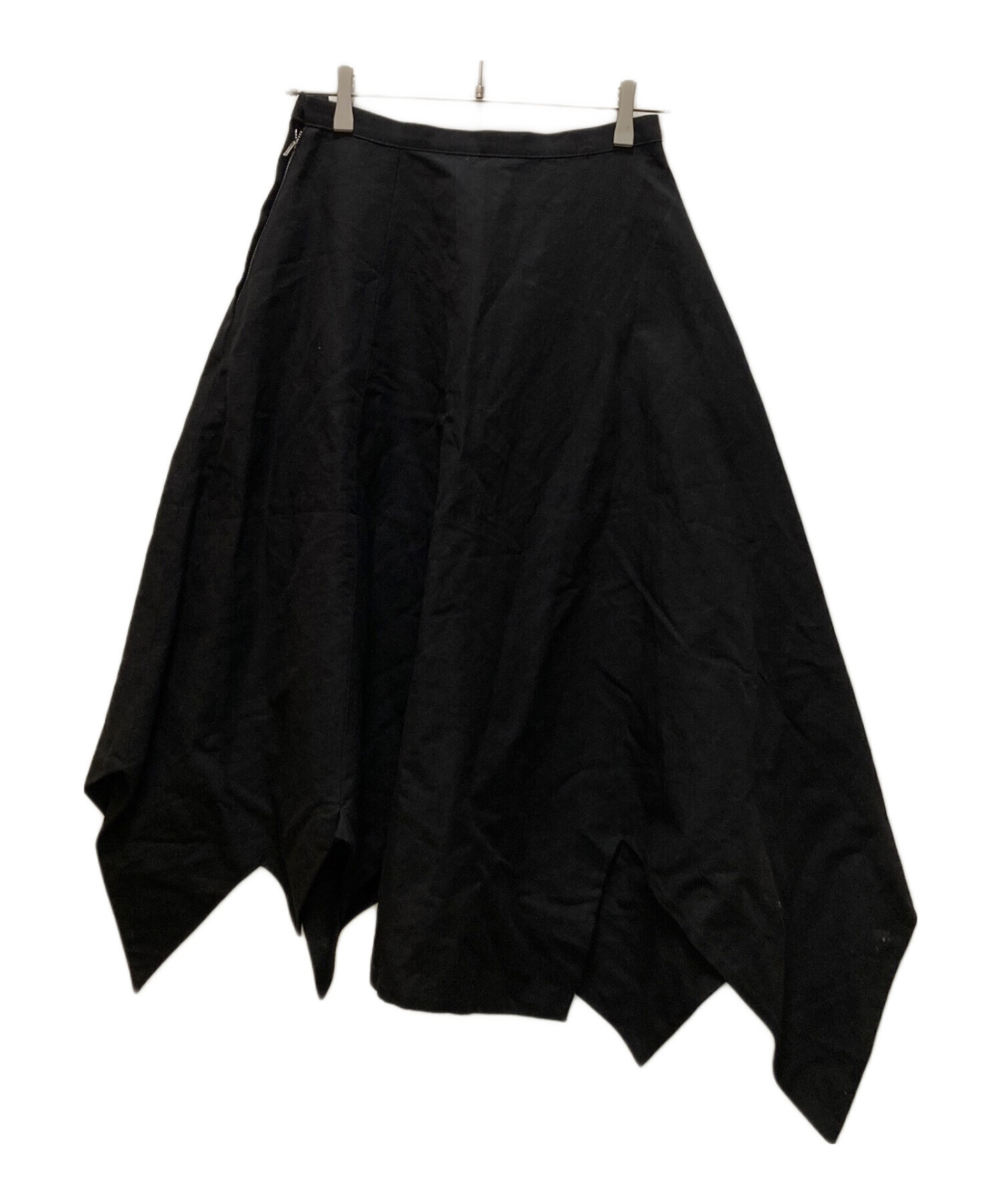 yohji yamamoto■ヨウジヤマモト アシンメトリーデザイン スカート 中古・古着通販】Yohji Yamamoto FEMME (ヨウジヤマモトファム) シルク