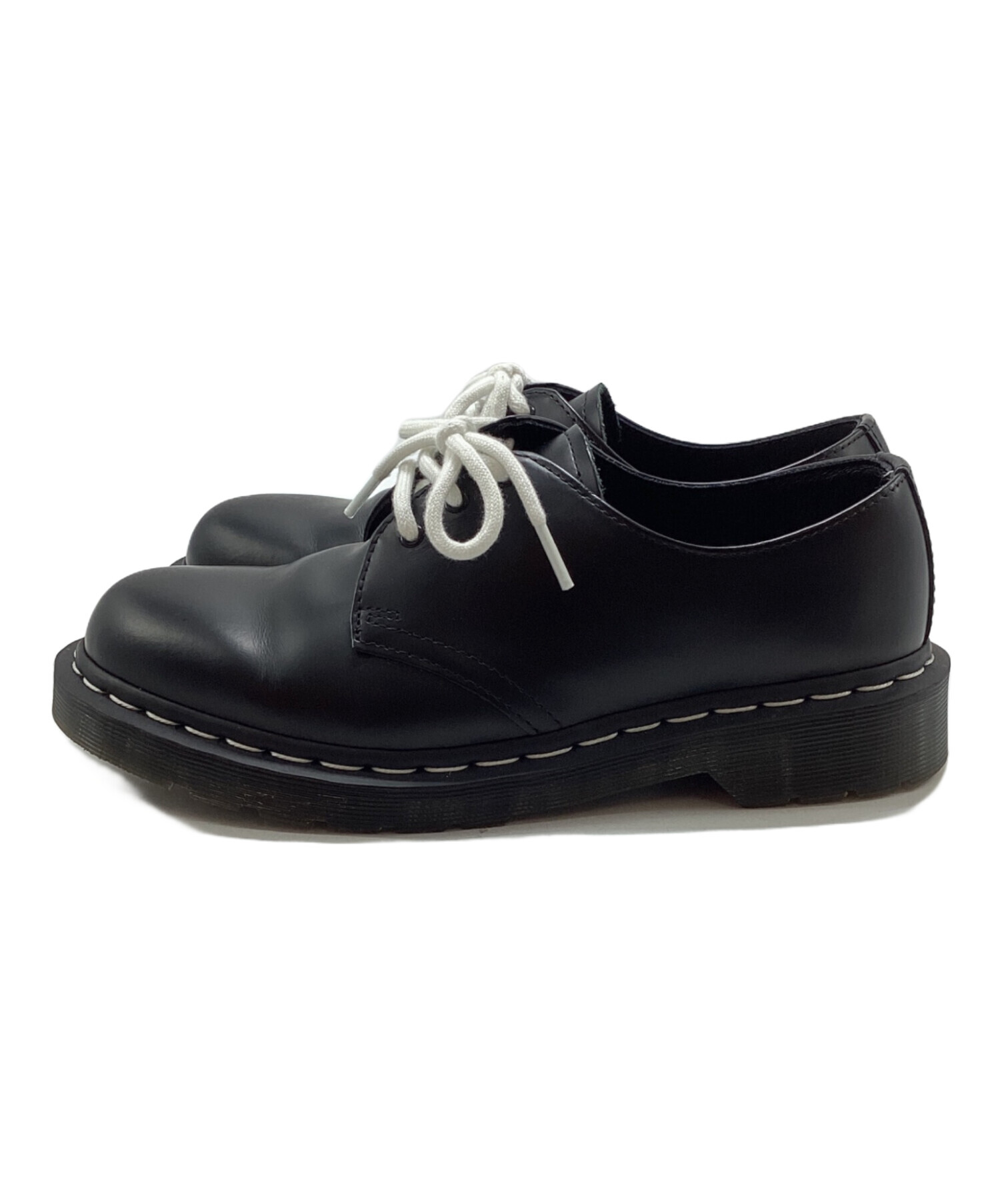 ドクターマーチン ホワイトステッチ 3ホール UK7 Dr.Martens Dr 