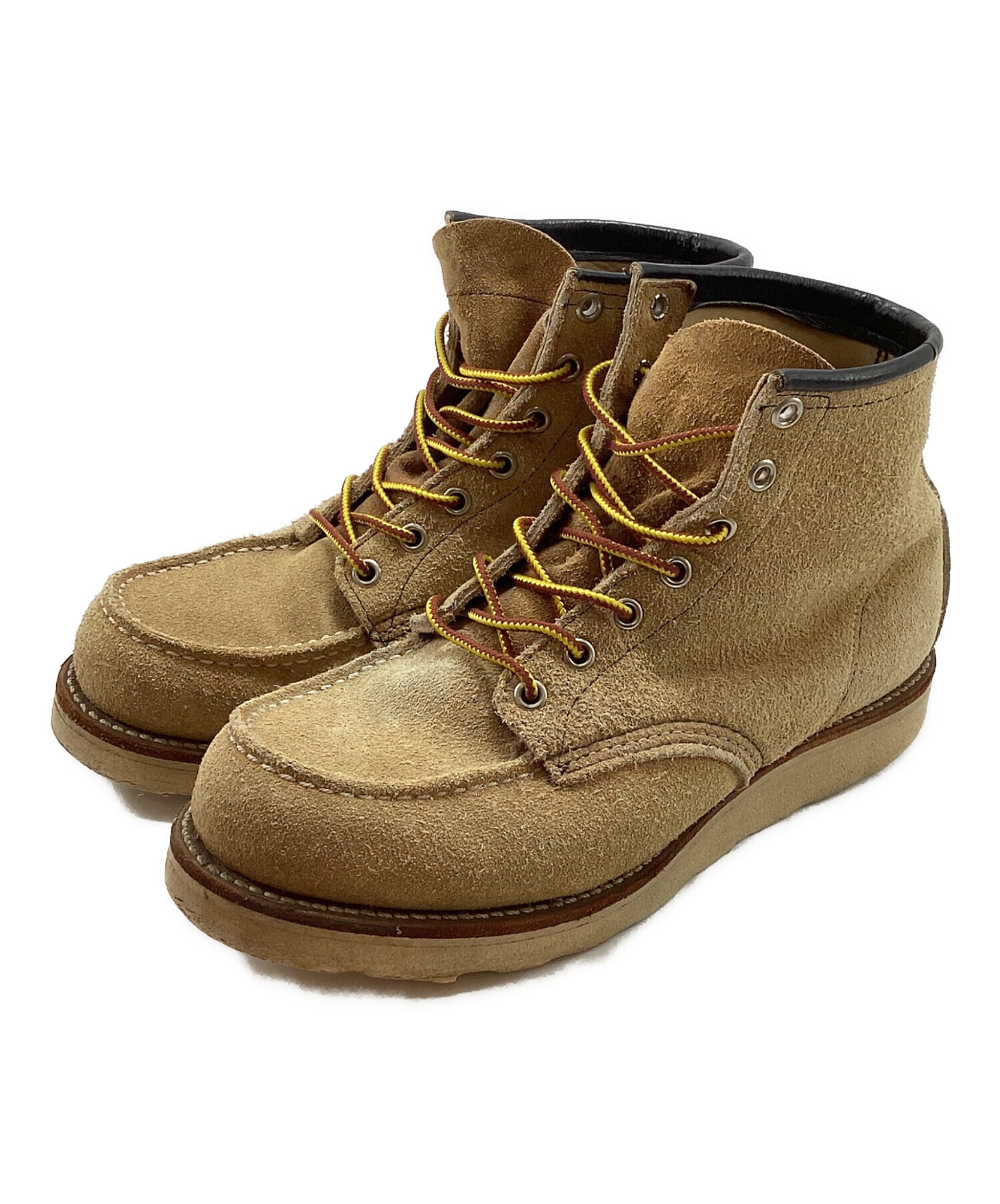 RED WING◆レースアップブーツ・ベックマンモックトゥ/28cm/BLK/レザー RED WING レッドウィング 9012 MOC TOE BECKMAN ベックマン ワークブーツ レースアップブーツ ブラウン系 US10中古