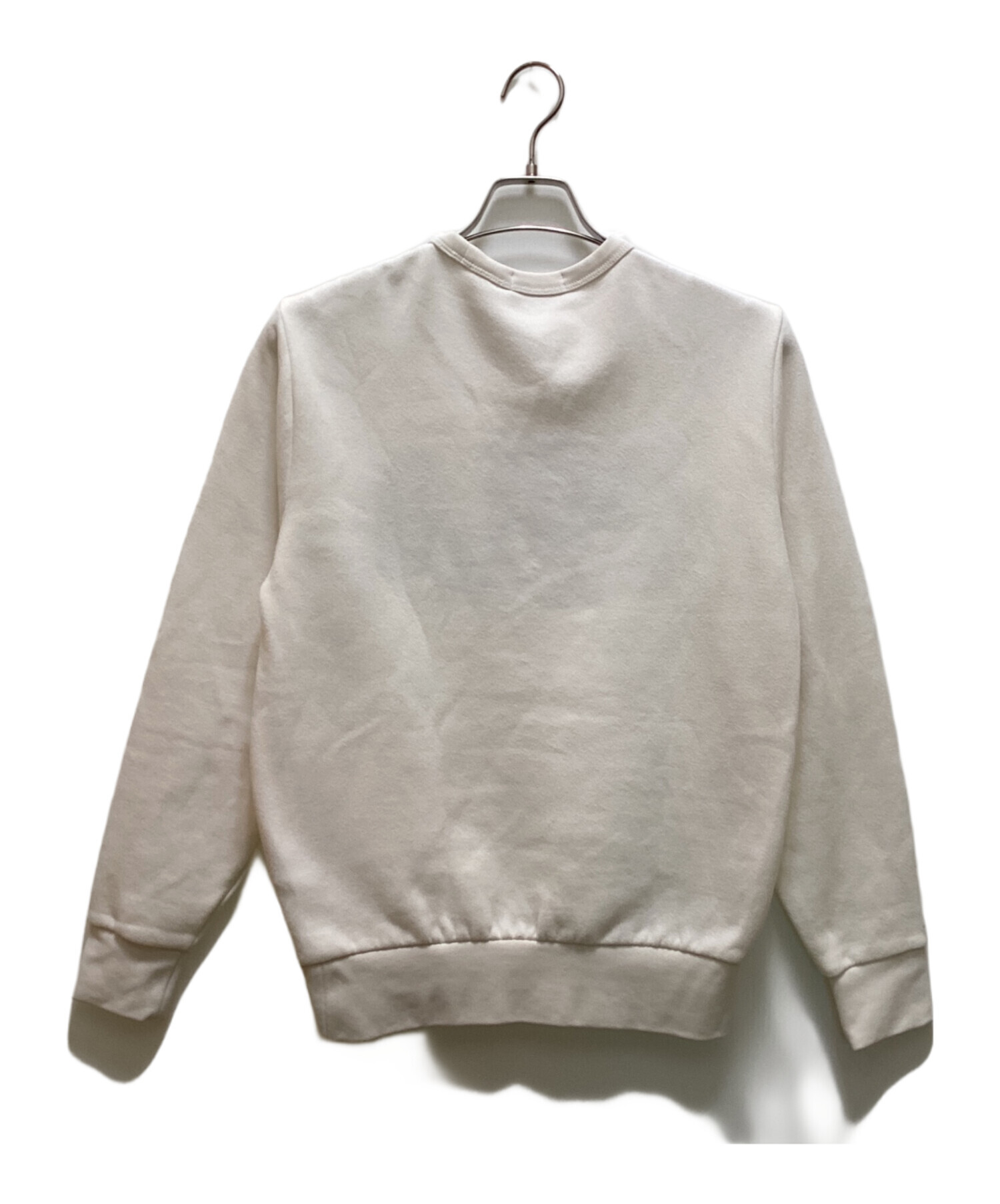 【新品・未使用】Polo Ralph Lauren スウェット　ホワイト XS 中古・古着通販】POLO RALPH LAUREN (ポロ・ラルフローレン) ロゴ刺繍