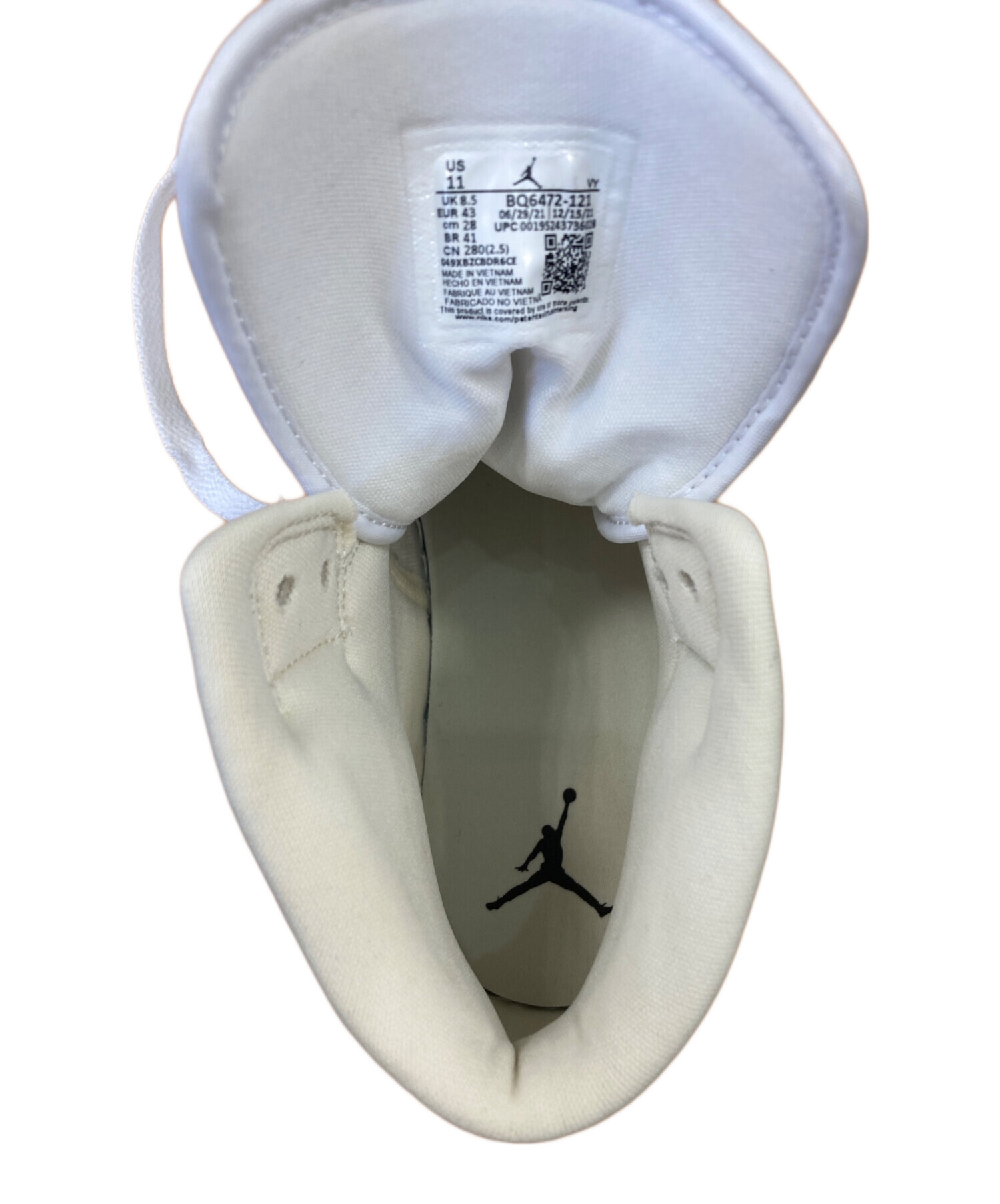 中古・古着通販】NIKE (ナイキ) ウィメンズ エアジョーダン1 ミッド 