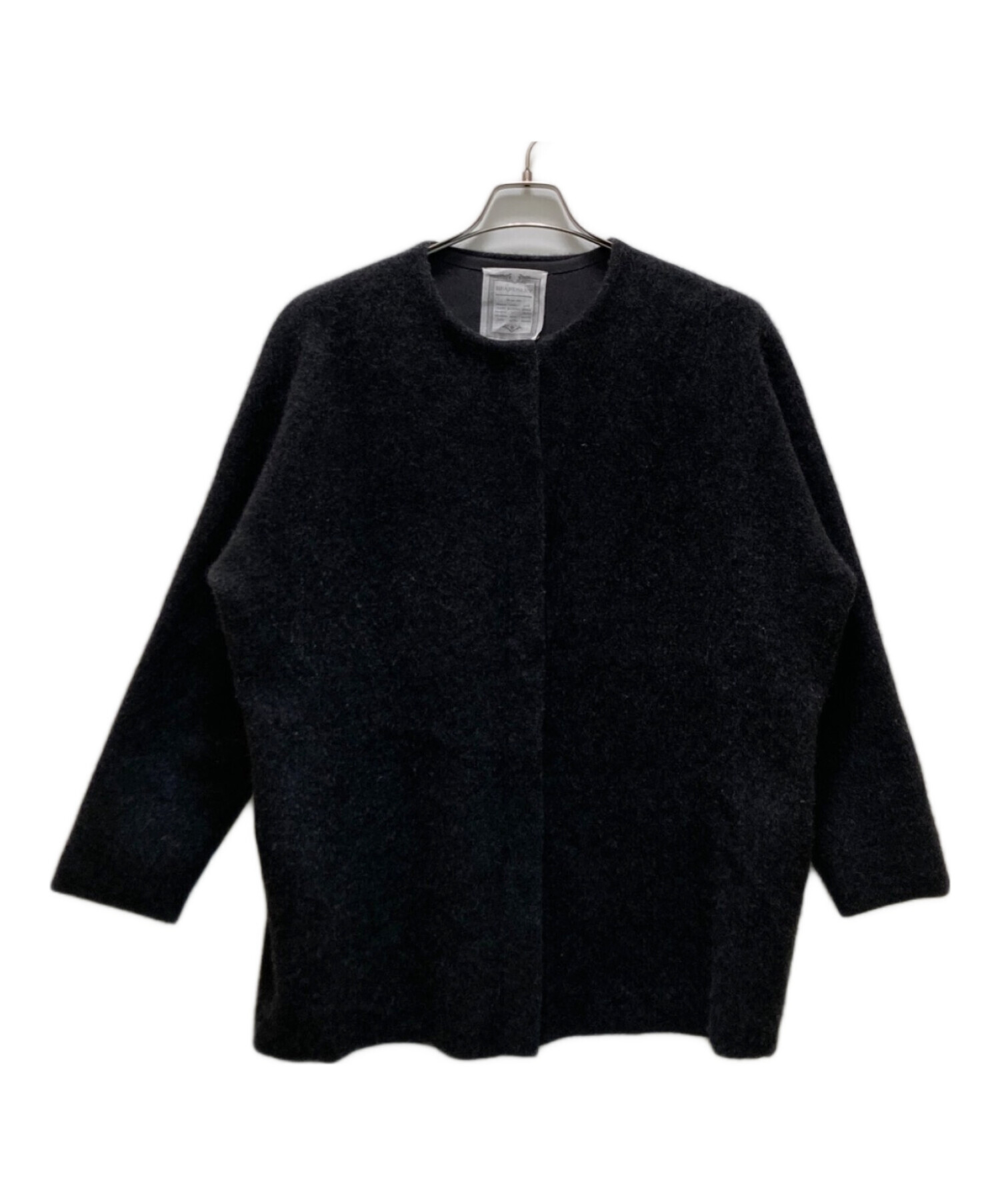 中古・古着通販】BEARDSLEY (ビアズリー) ニットコート グレー サイズ