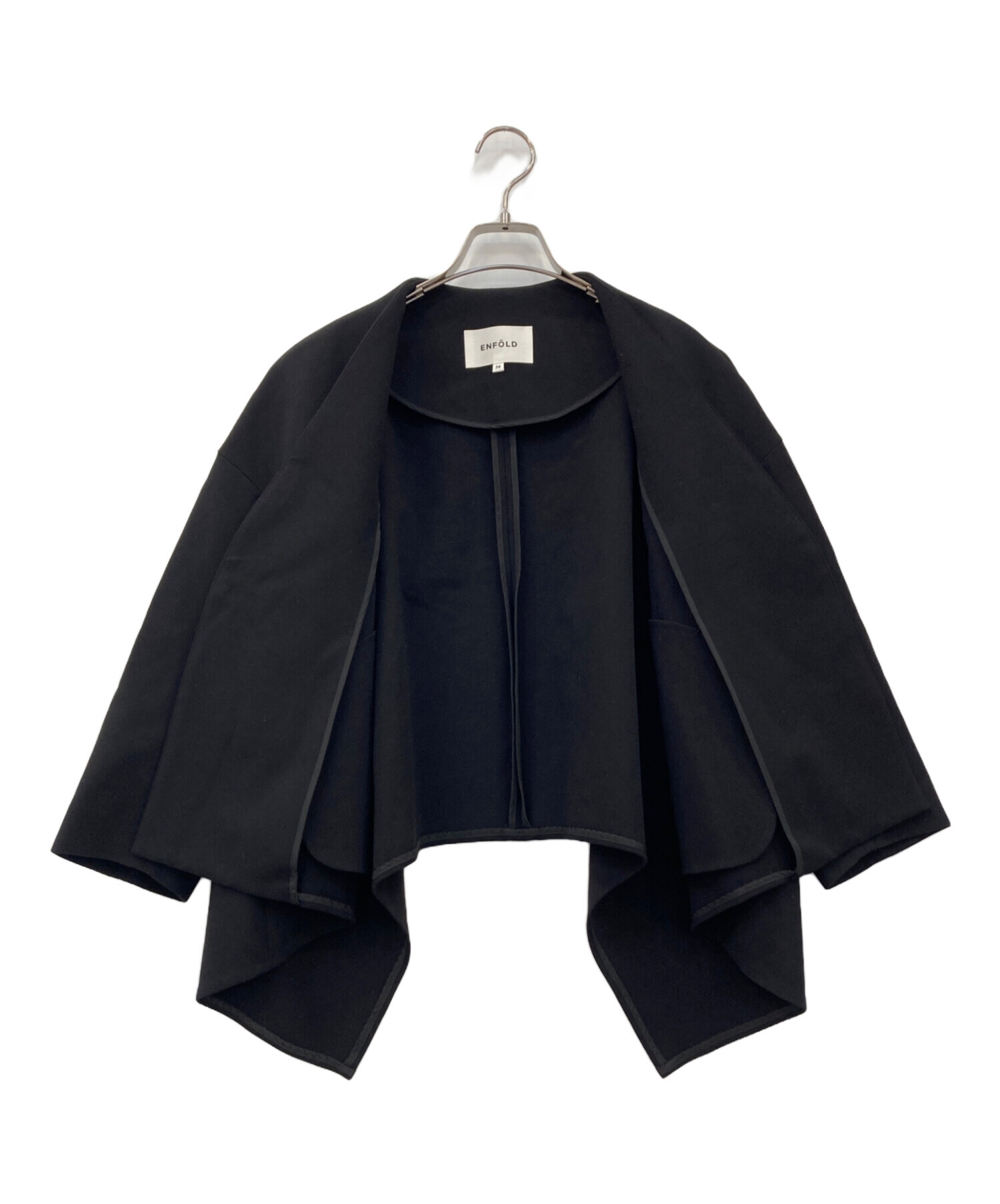 中古・古着通販】ENFOLD (エンフォルド) ライトダブルクロス ショート