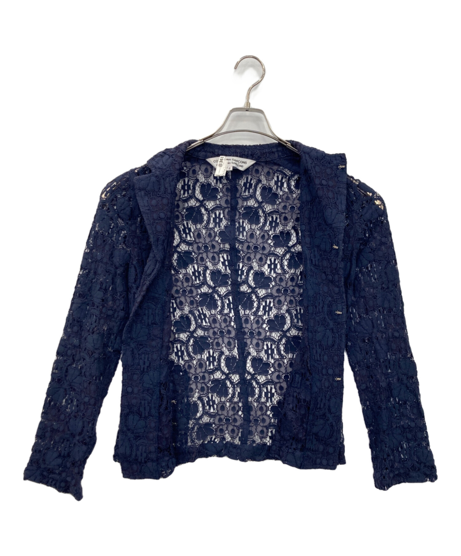 COMME des GARCONS レースジャケット 中古・古着通販】COMME des GARCONS (コムデギャルソン) レースホック