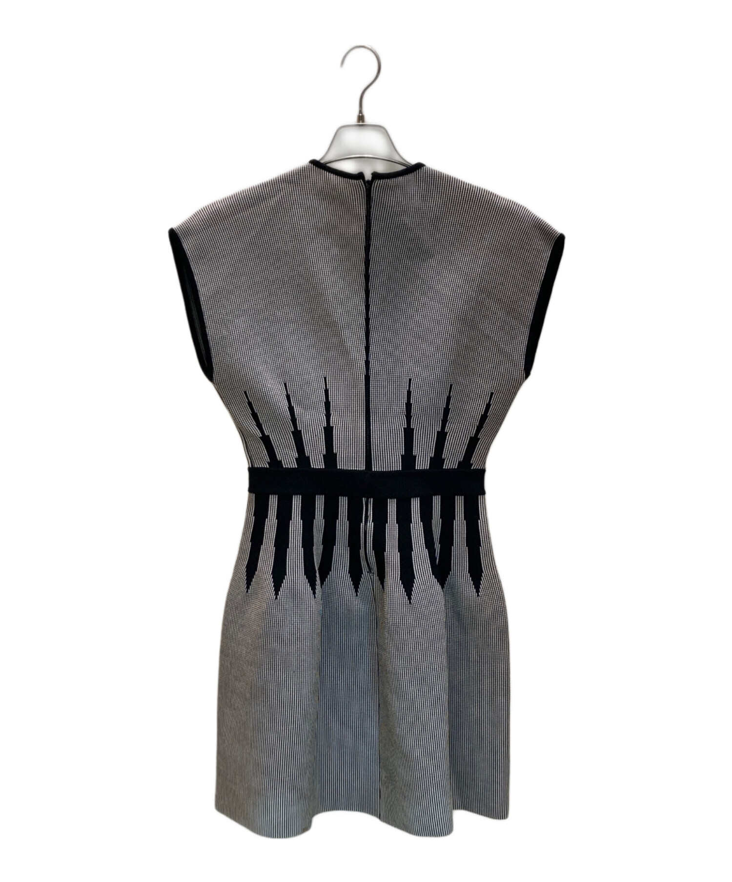 Elisabetta Franchi ノースリーブシャツワンピース 40 中古・古着通販】ELISABETTA FRANCHI (エリザベッタフランキ