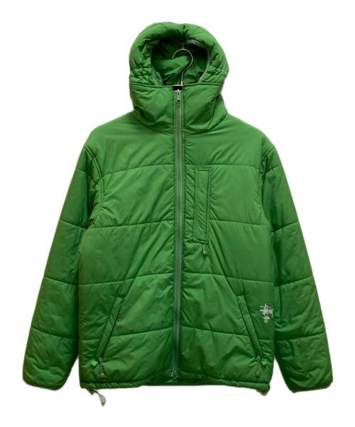 中古・古着通販】stussy (ステューシー) パデットジャケット グリーン