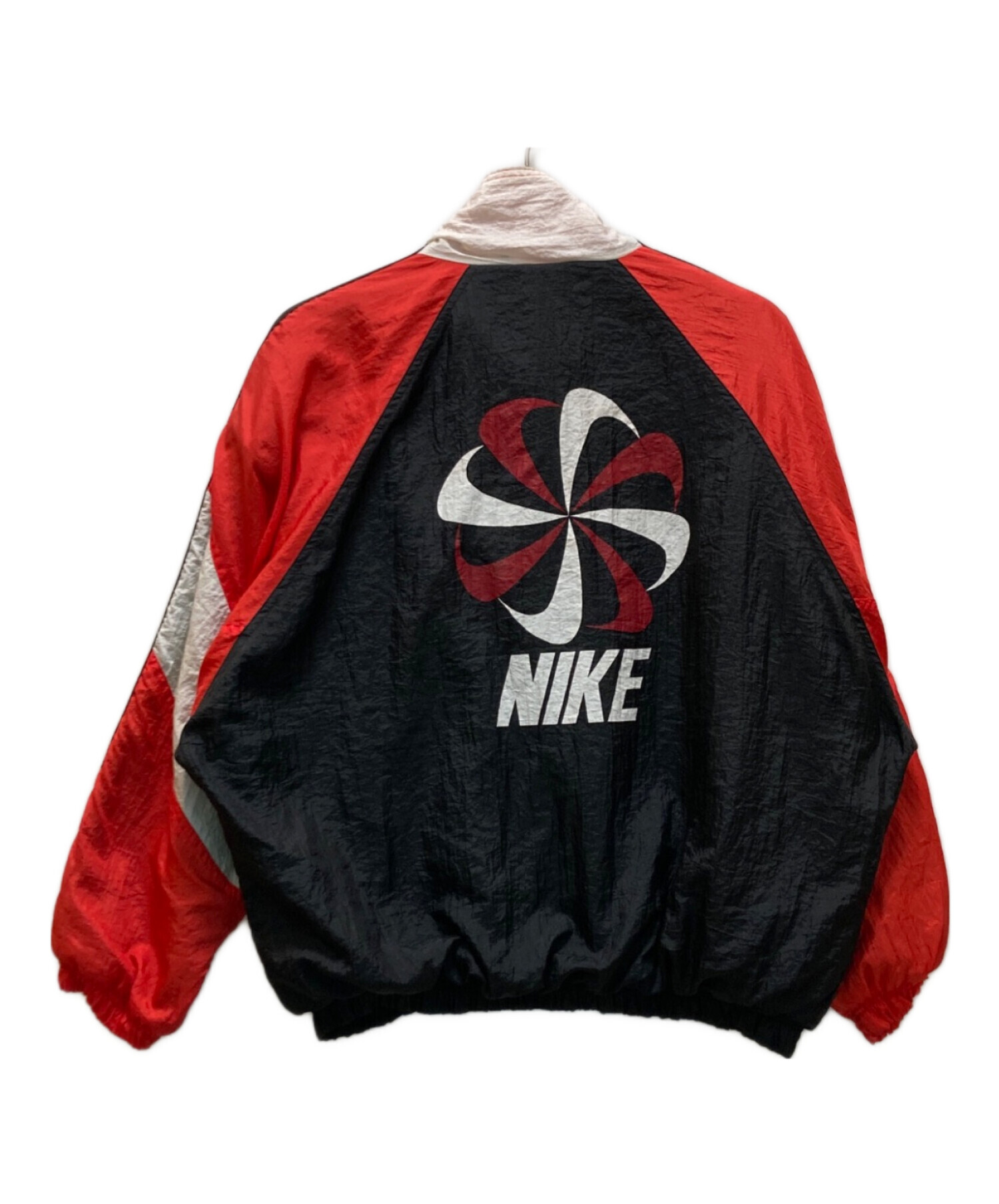 NIKE ナイロンジャケット 風車ロゴ y2k 中古・古着通販】NIKE (ナイキ) ヴィンテージ風車ロゴプリント