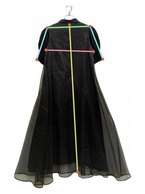 中古・古着通販】Ameri (アメリ) FLUFFY MACARON DRESS ブラック