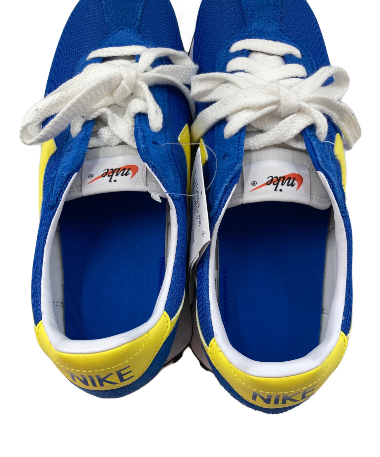 NIKE / ローカットスニーカー/27cm/BLU 中古・古着通販】NIKE (ナイキ) ローカットスニーカー ブルー×イエロー