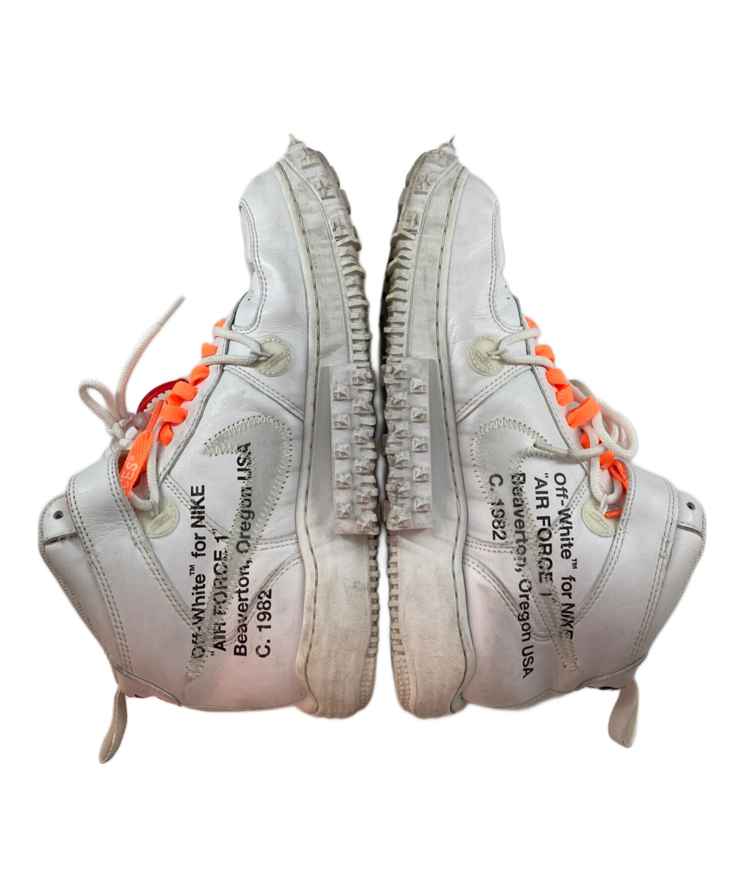 中古・古着通販】NIKE (ナイキ) OFFWHITE (オフホワイト) エアフォース 