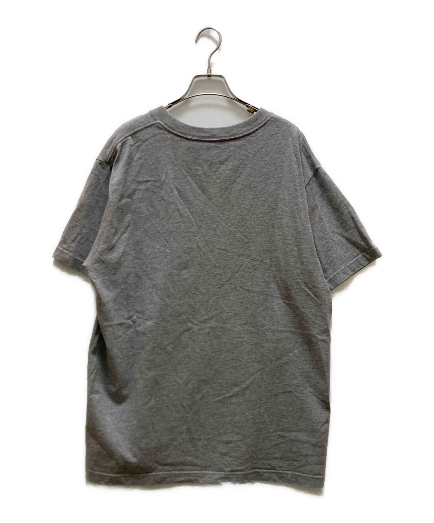 中古・古着通販】Dior (ディオール) ロゴ刺繍Tシャツ グレー サイズ:L