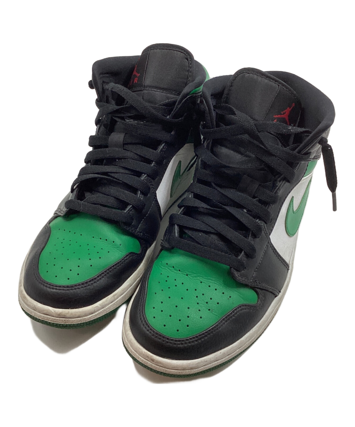 中古・古着通販】NIKE (ナイキ) エアジョーダン1 ミッド グリーン 