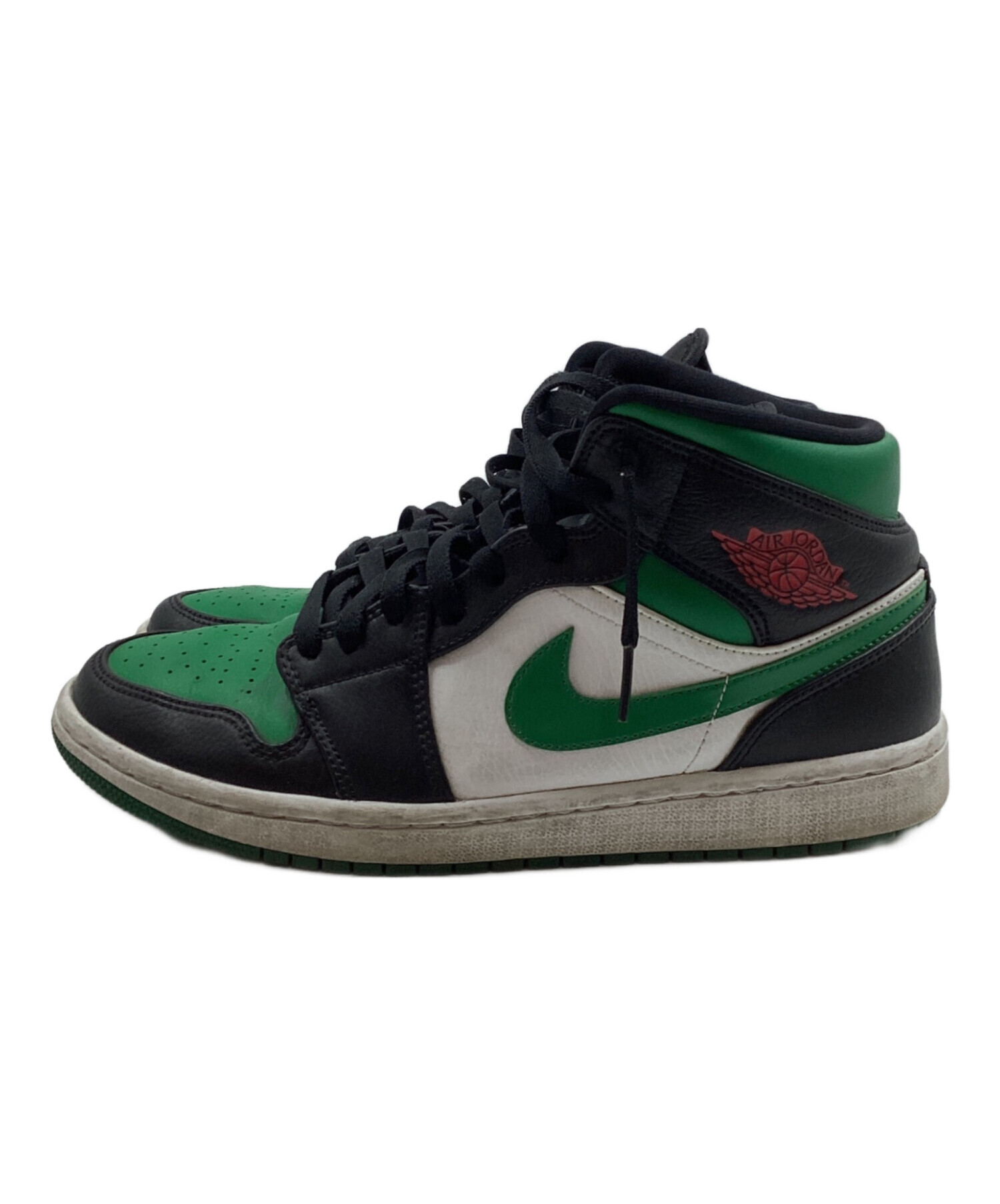 中古・古着通販】NIKE (ナイキ) エアジョーダン1 ミッド グリーン 