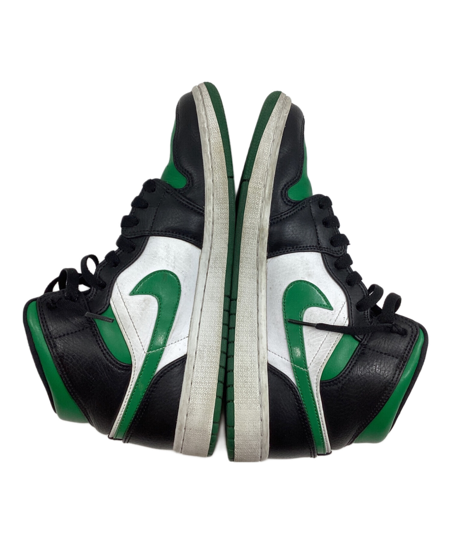 中古・古着通販】NIKE (ナイキ) エアジョーダン1 ミッド グリーン 