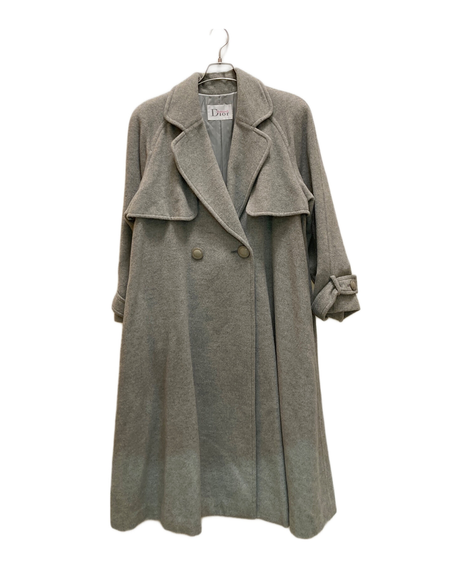 【レア美品】80s 90s Dior ウール ダブルコート 中古・古着通販】Mademoiselle Dior (マドモアゼル ディオール) ウール
