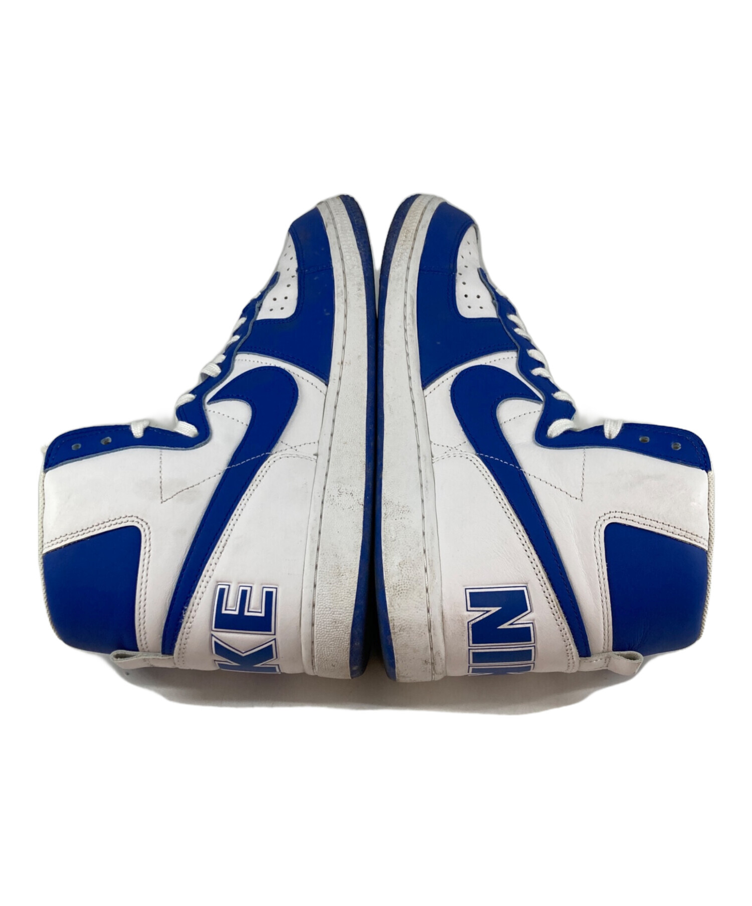 ナイキ ハイカットシューズ ホワイト/ブルー 新品タグ付き 中古・古着通販】NIKE (ナイキ) ターミネーター ハイ 