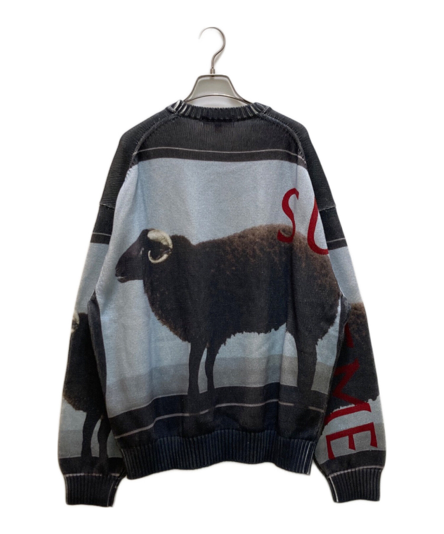 シュプリーム × ダミアン・ハースト ニット Mサイズ 男女兼用 中古・古着通販】SUPREME (シュプリーム) ダミアンハースト セーター