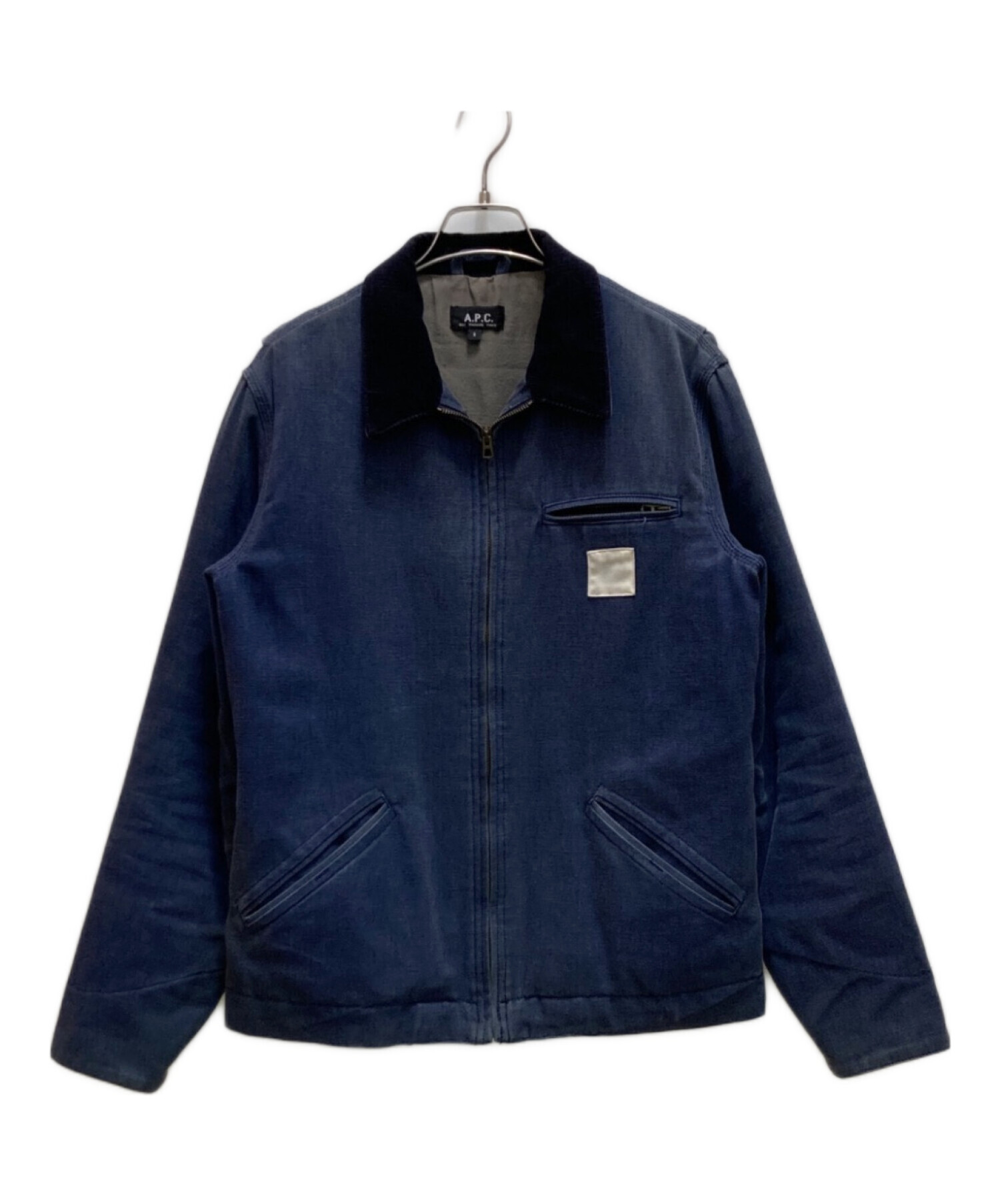 中古・古着通販】A.P.C. (アーペーセー) デトロイトジャケット ブルー