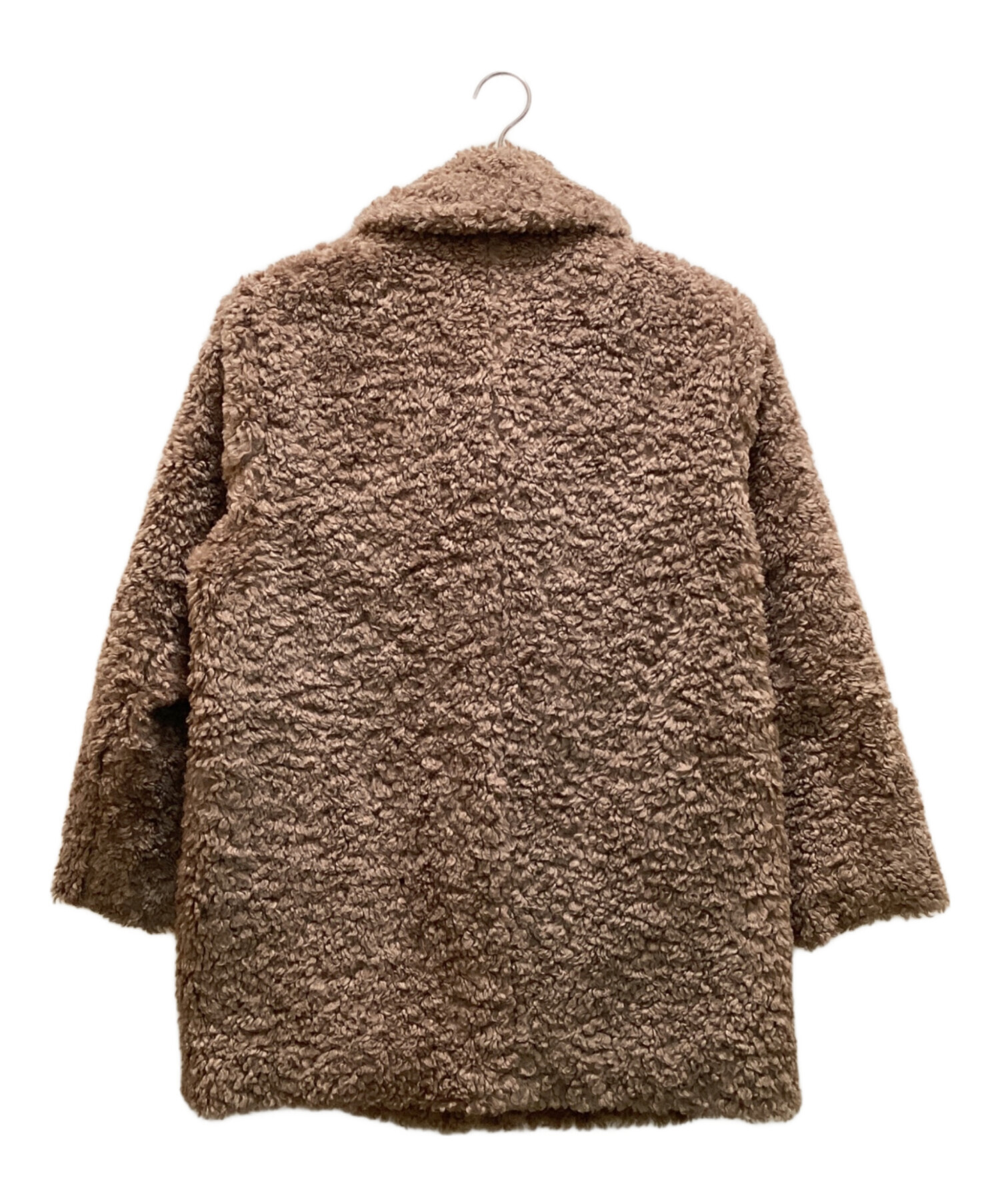 中古・古着通販】BABYLONE (バビロン) プードルミドルコート ベージュ