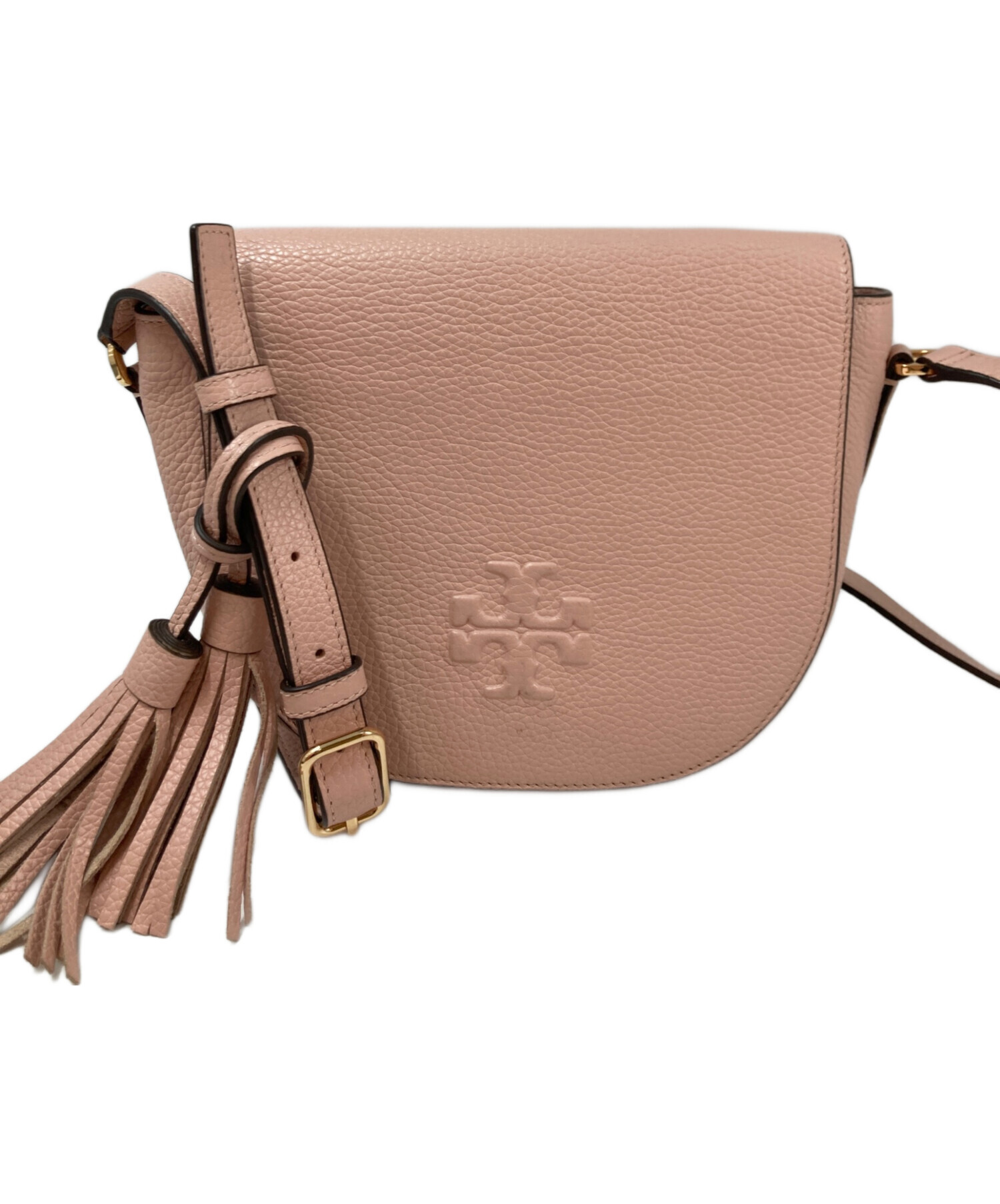中古・古着通販】TORY BURCH (トリーバーチ) フリンジレザーショルダー 
