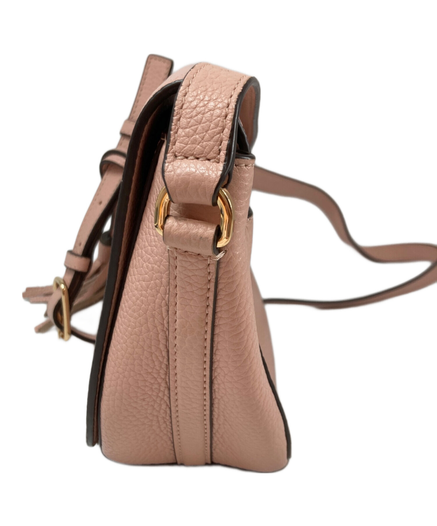 中古・古着通販】TORY BURCH (トリーバーチ) フリンジレザーショルダー 