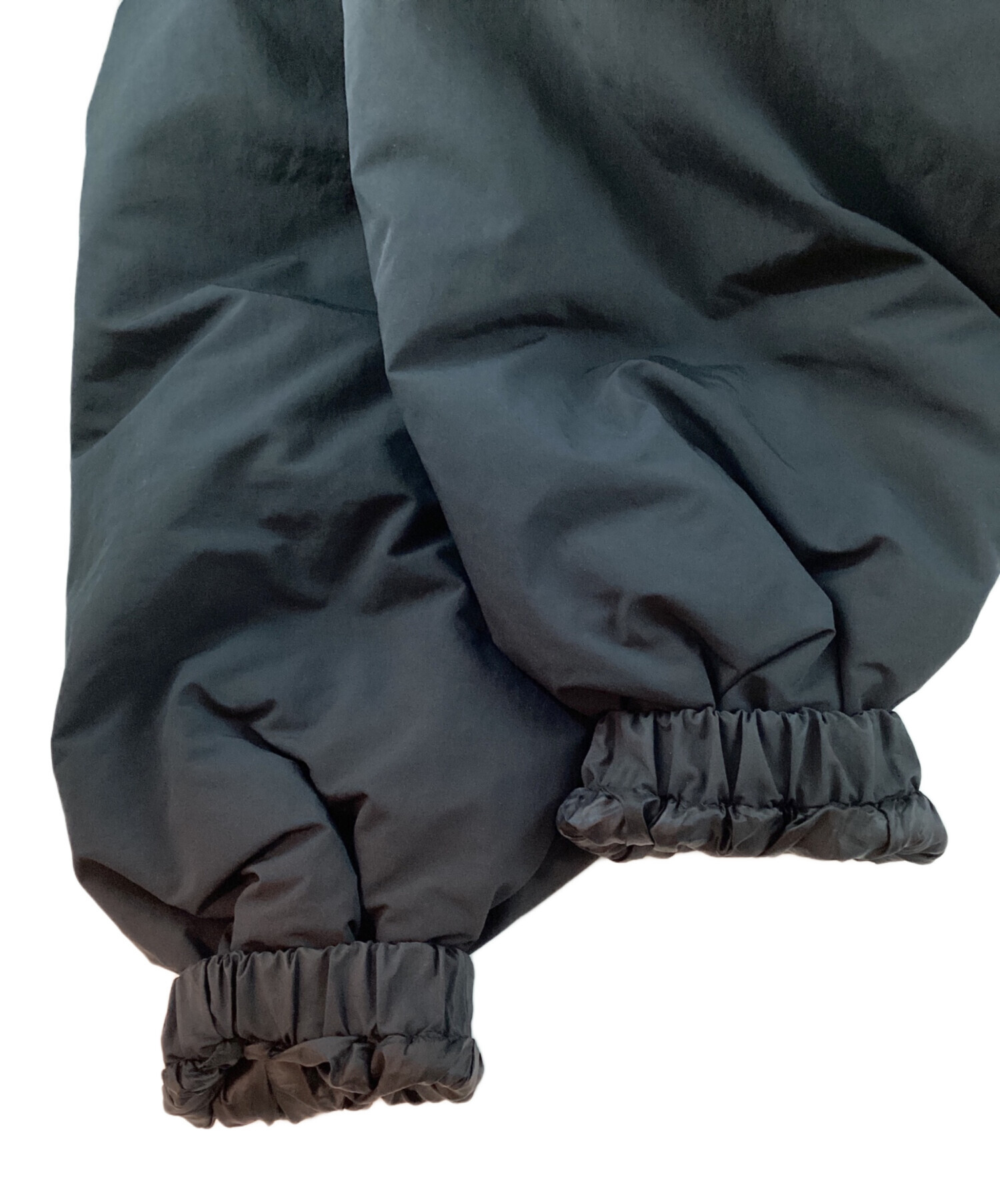 中古・古着通販】CALUX (キャラクス) PUFFER COACH JACKET ブラック 
