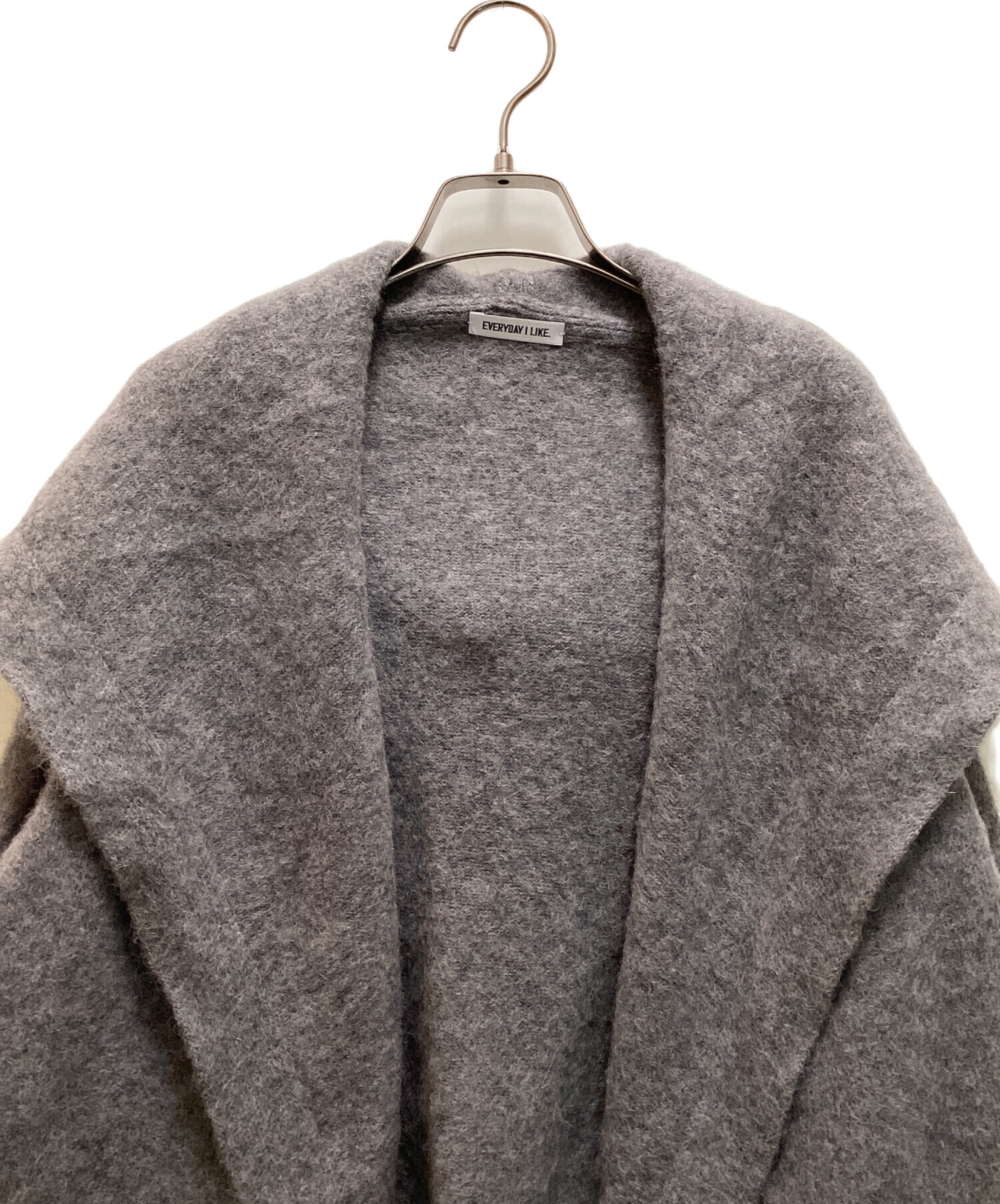 ジャケット・アウター EVERYDAY I LIKE Alpaca Fluffy Gown Alpaca