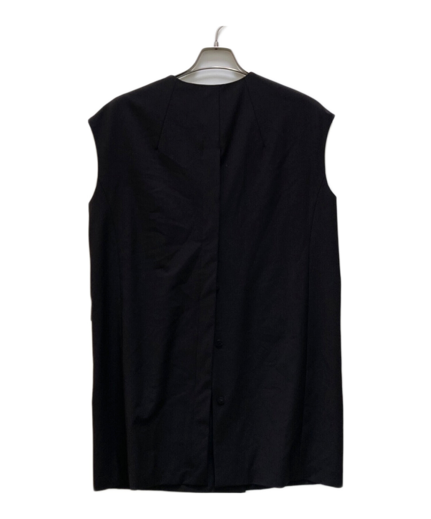 中古・古着通販】LE PHIL (ル フィル) サマーウールジレ ブラック